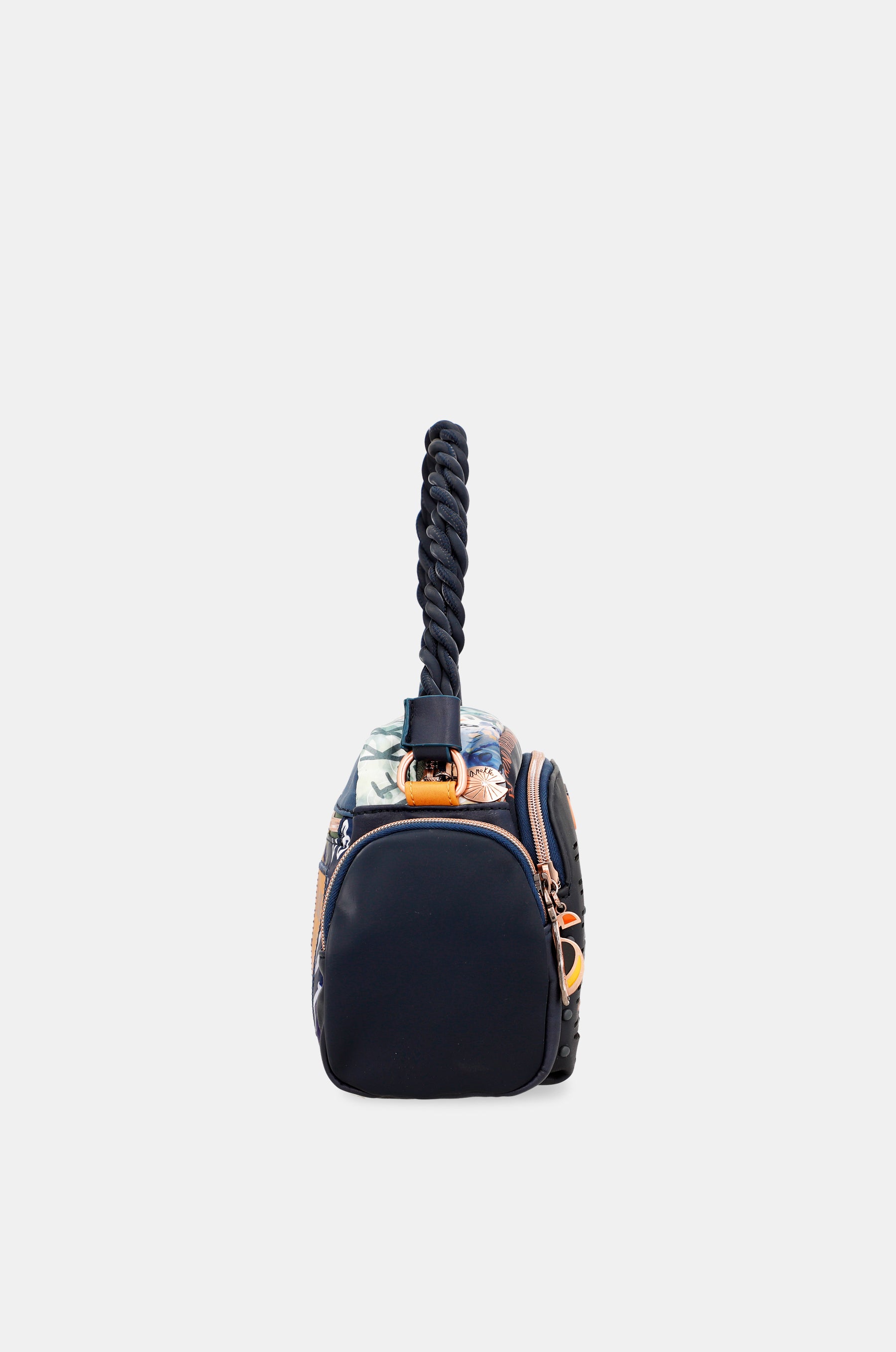 Nature Pachamama Blue Crossbody Bag