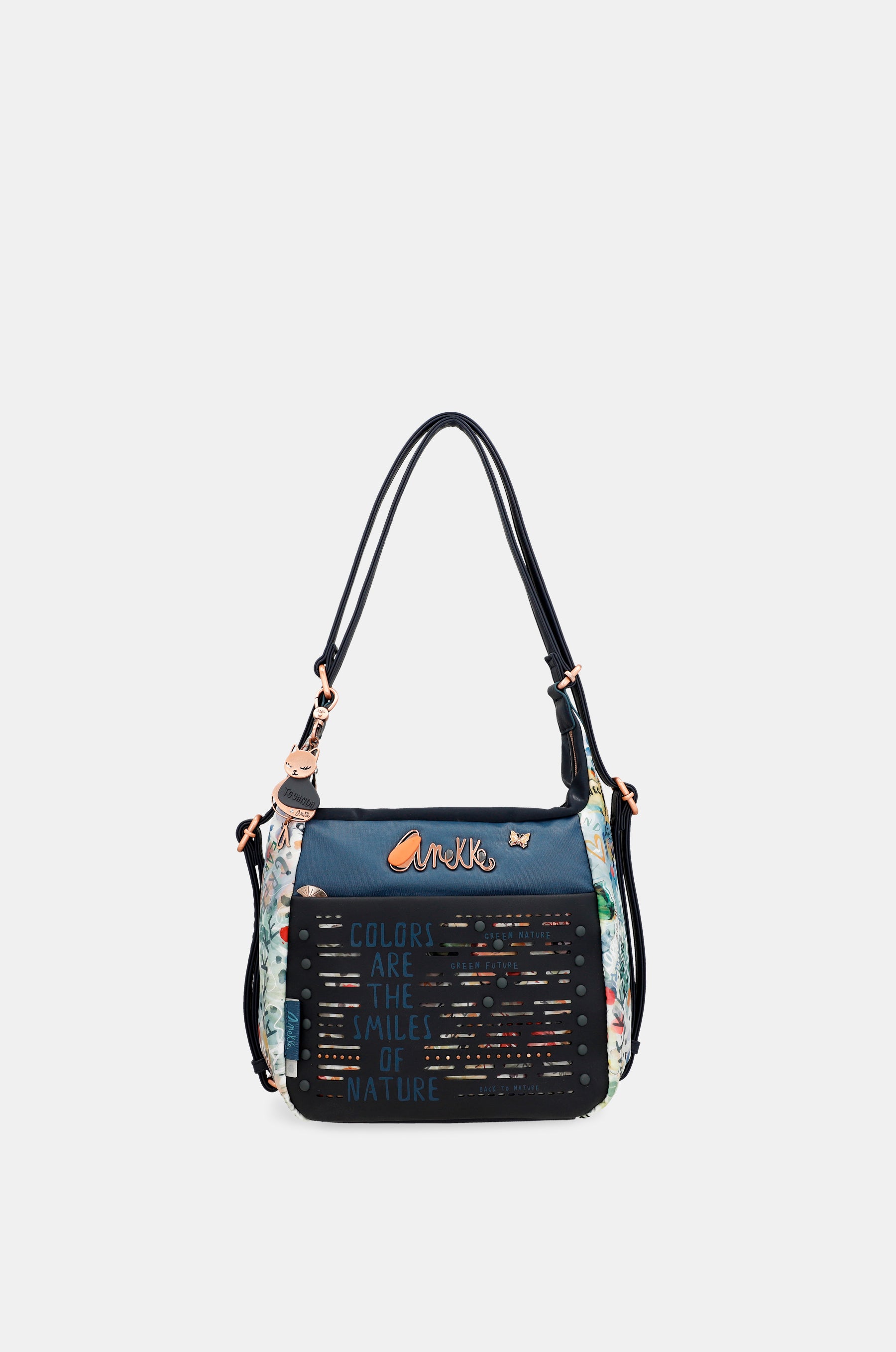 Nature Pachamama convertible Cossbody Band dans un sac à dos