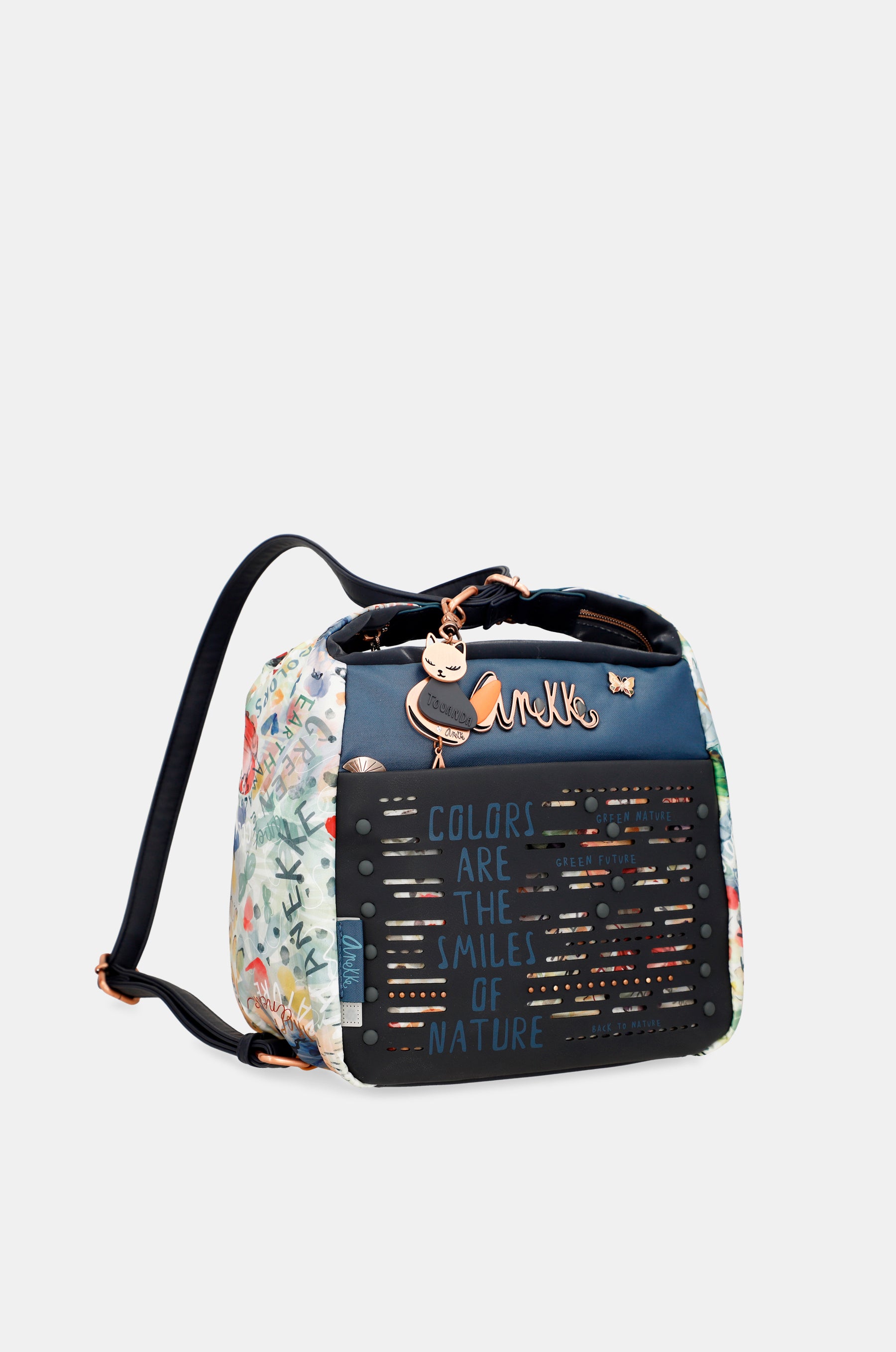 Nature Pachamama convertible Cossbody Band dans un sac à dos
