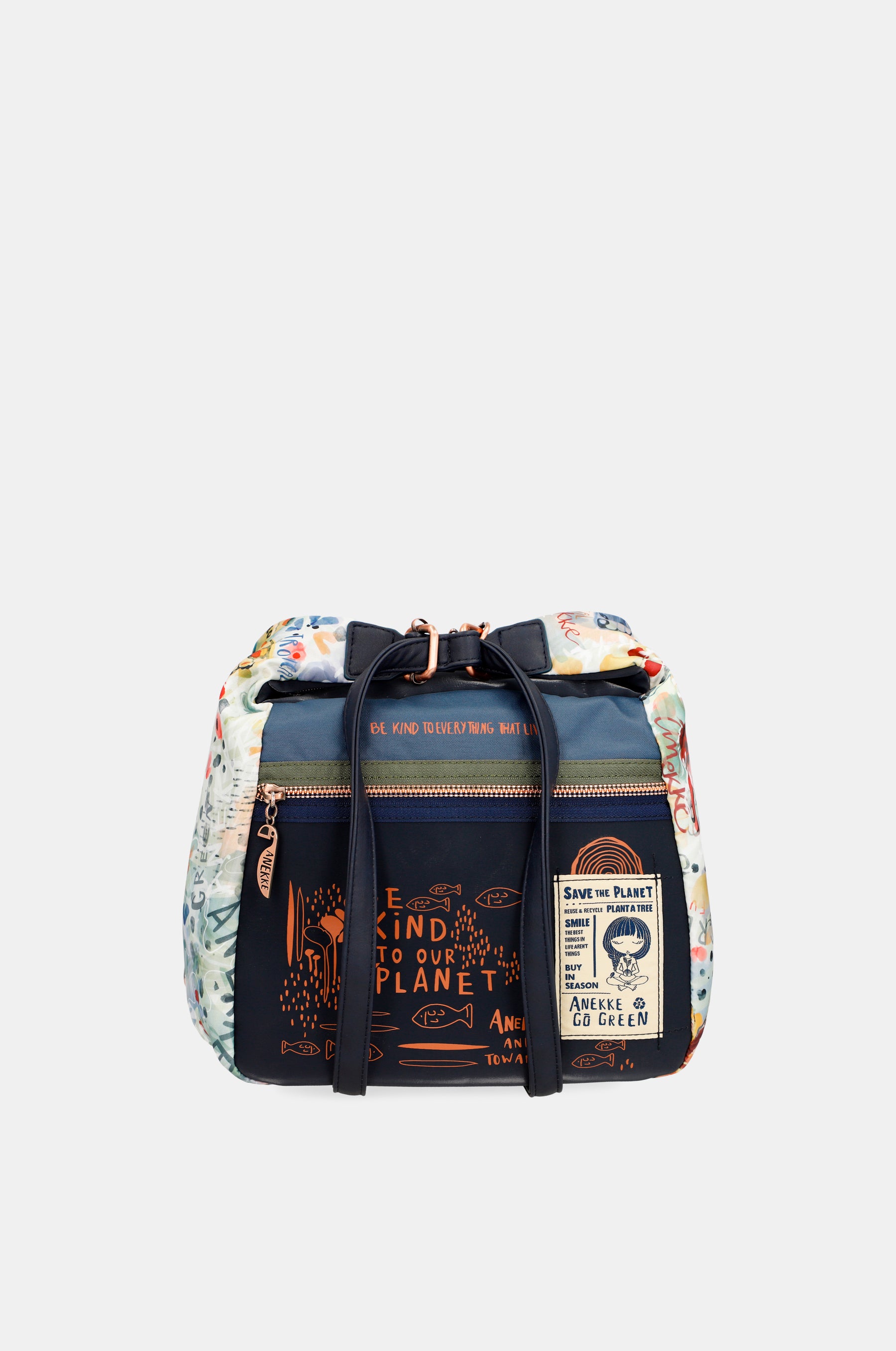 Nature Pachamama convertible Cossbody Band dans un sac à dos
