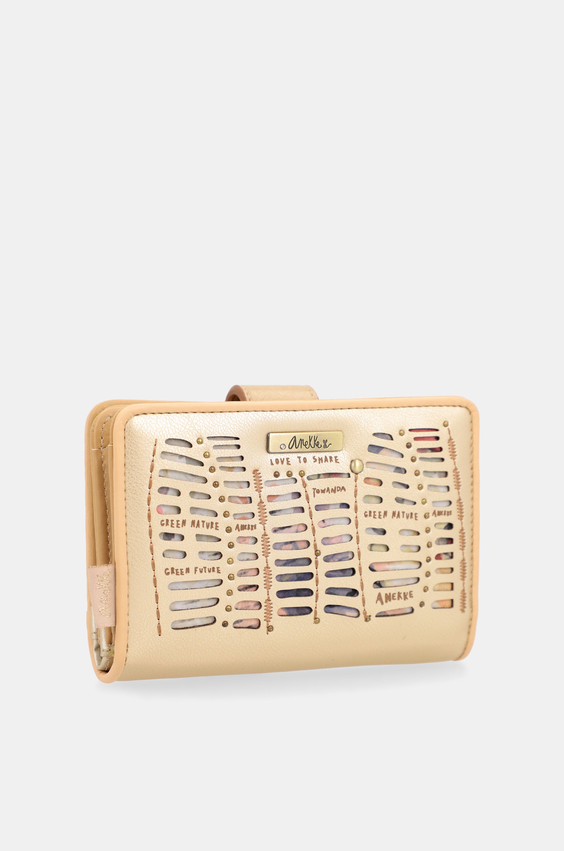 Nature Pachamama Gold Medium RFID portefeuille