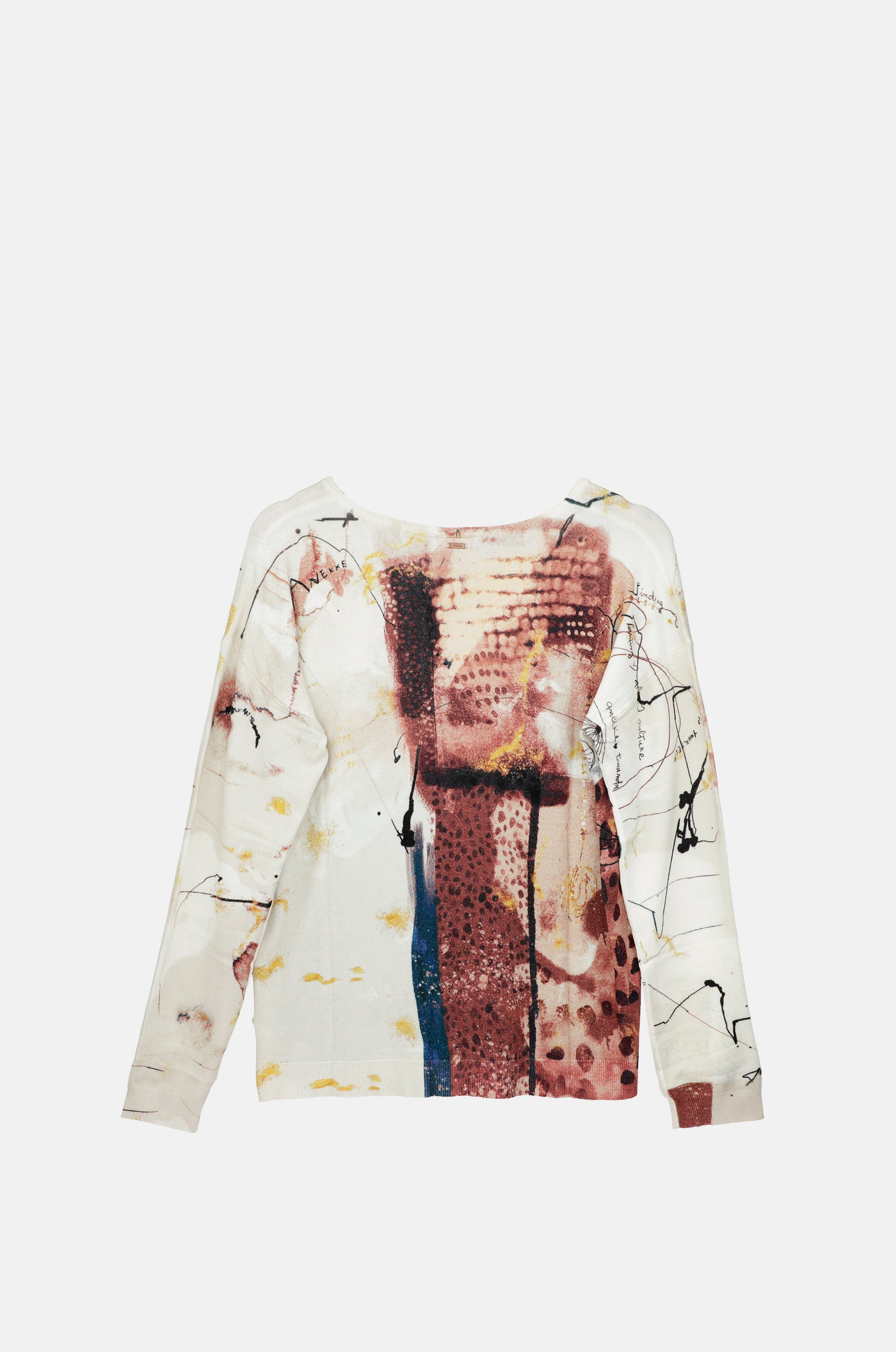 Pull à motif de brosse