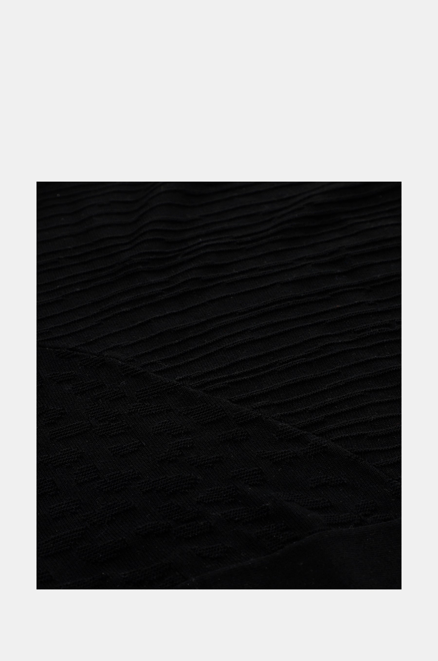 Pull Shōen col rond noir