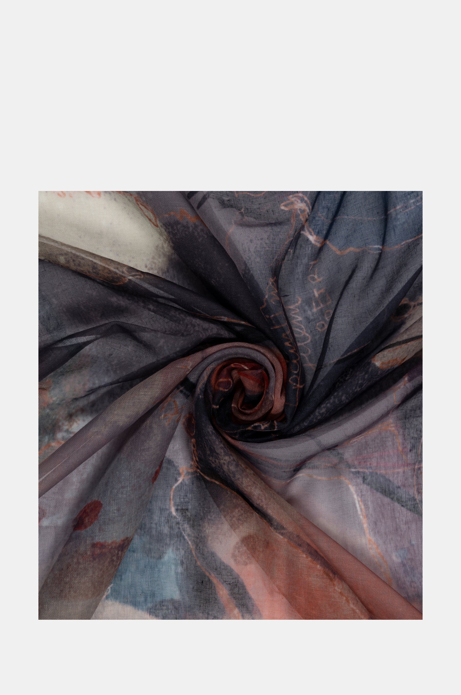 Echarpe noire Palette