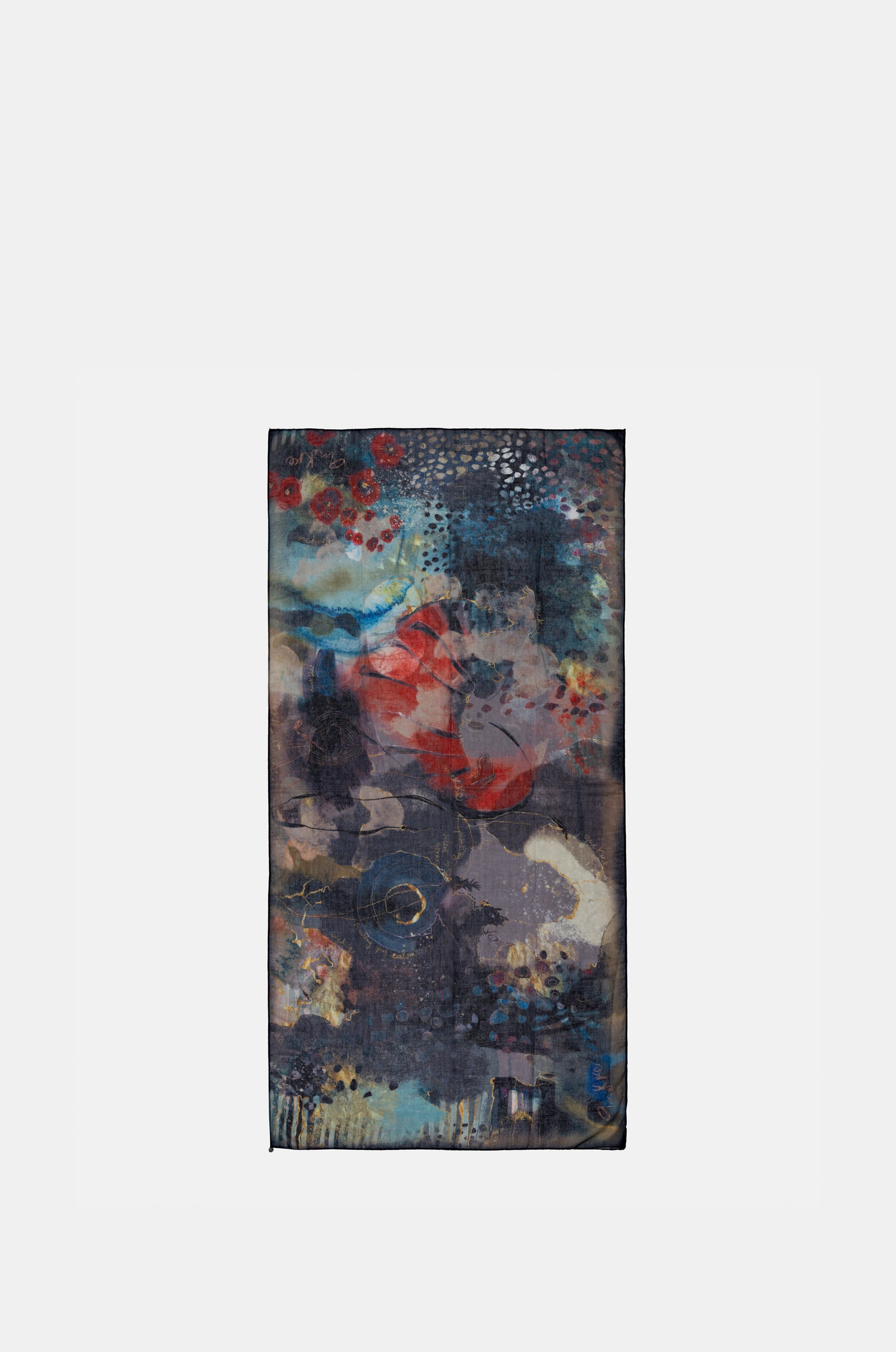 Foulard rougeâtre Palette