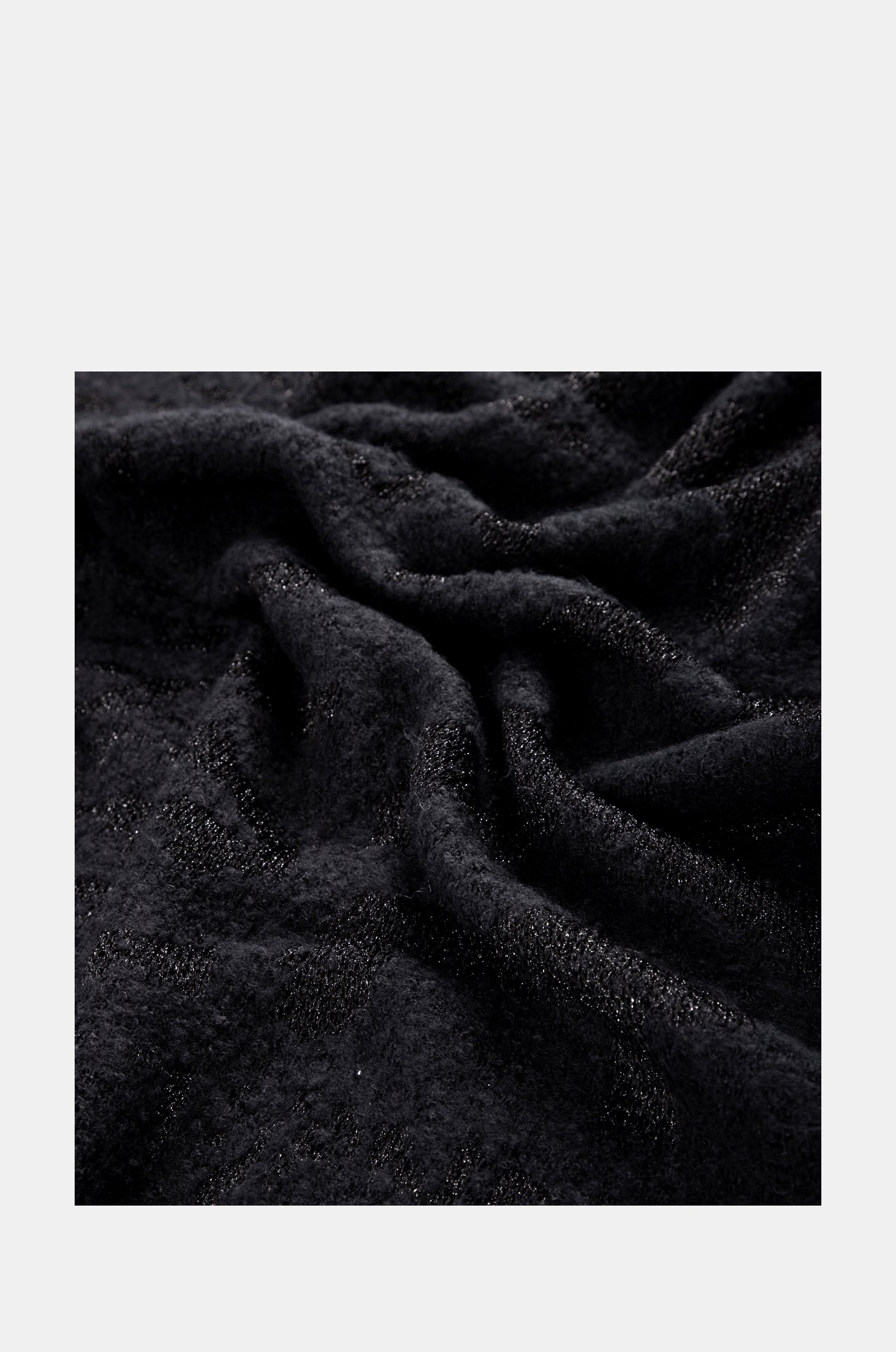 Écharpe logomania noire