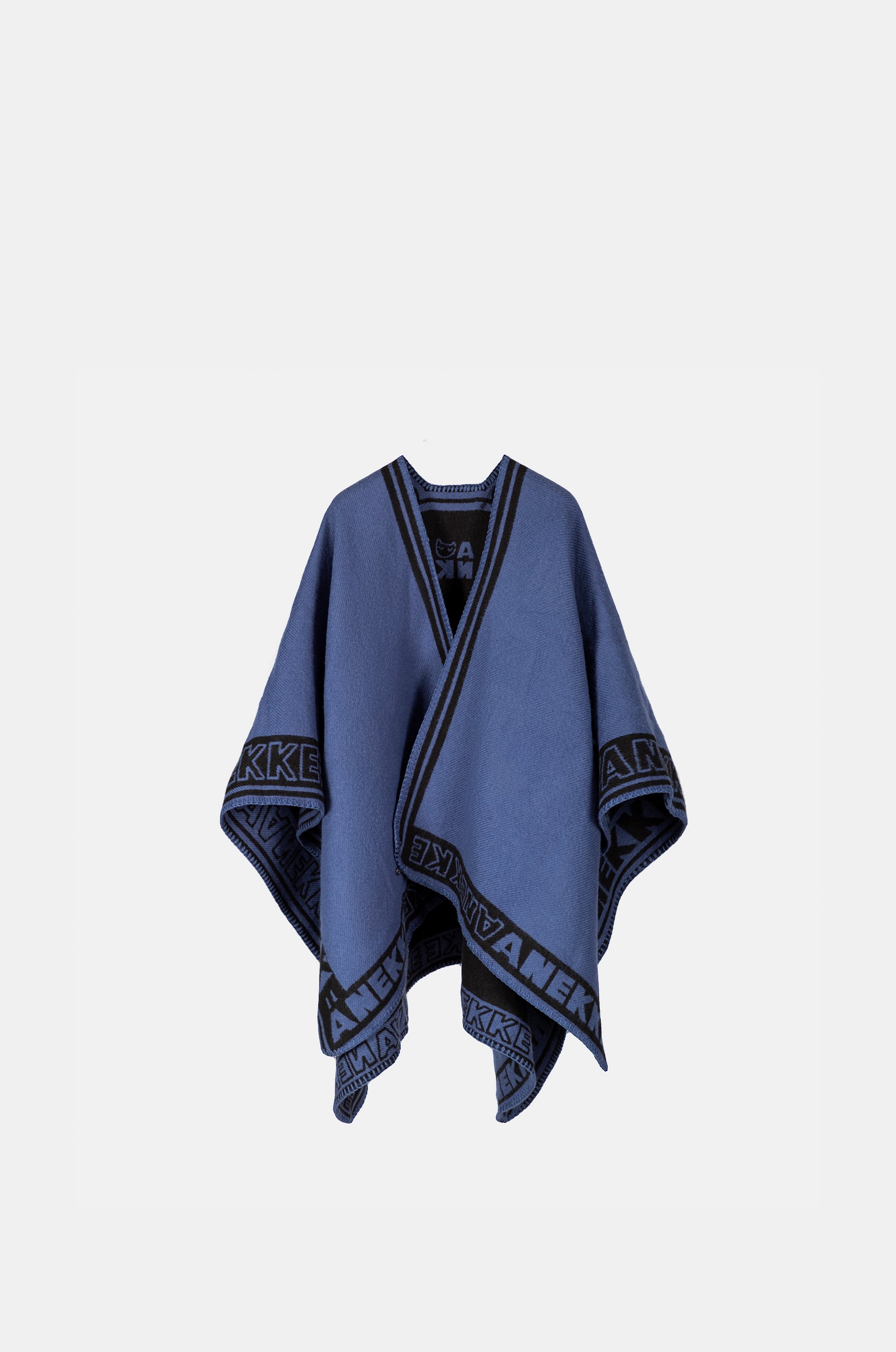 Poncho Shodō bleu marine
