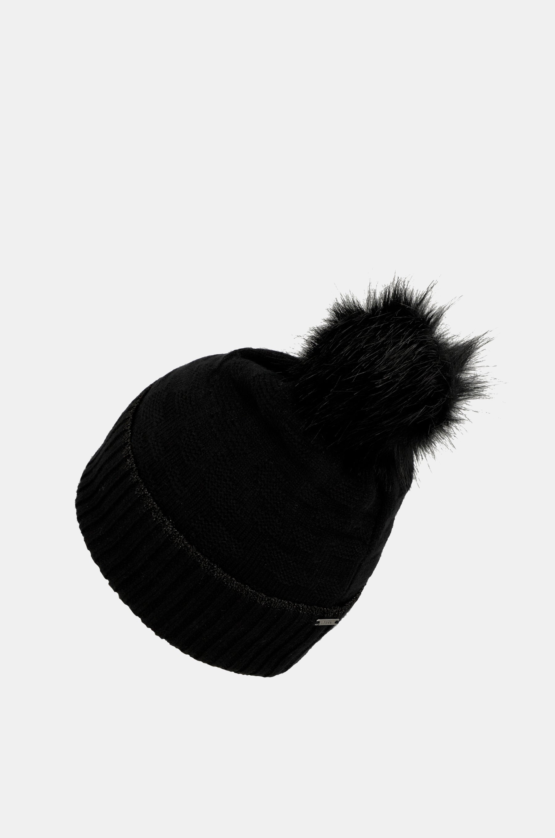 Chapeau Shodō en tricot noir