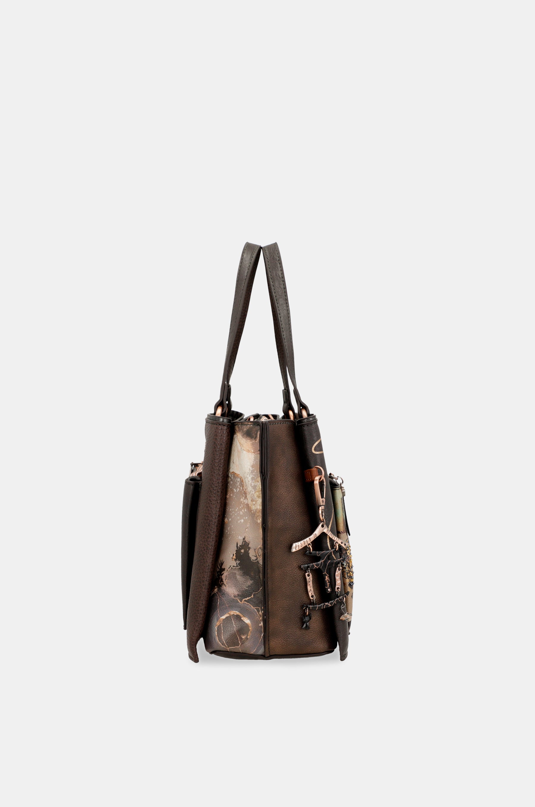 SHōen Brown Tote avec bandoulière