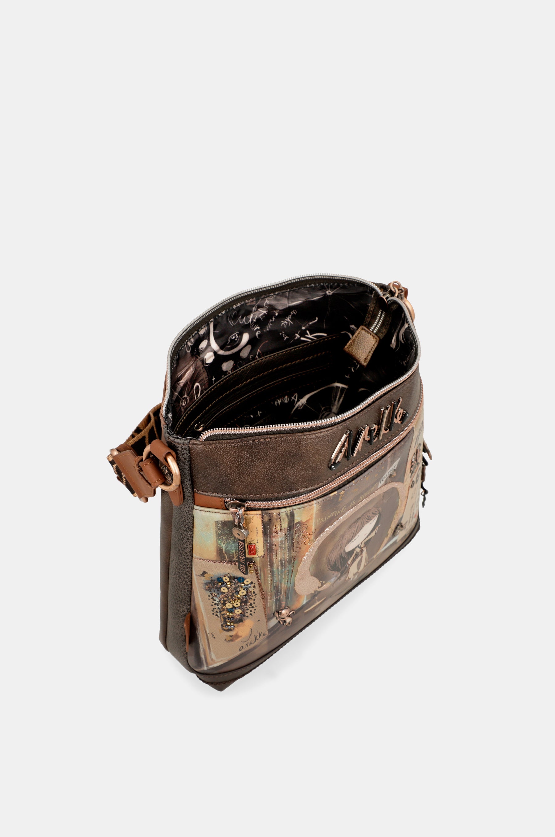 Shōen Sac à épaule brun moyen