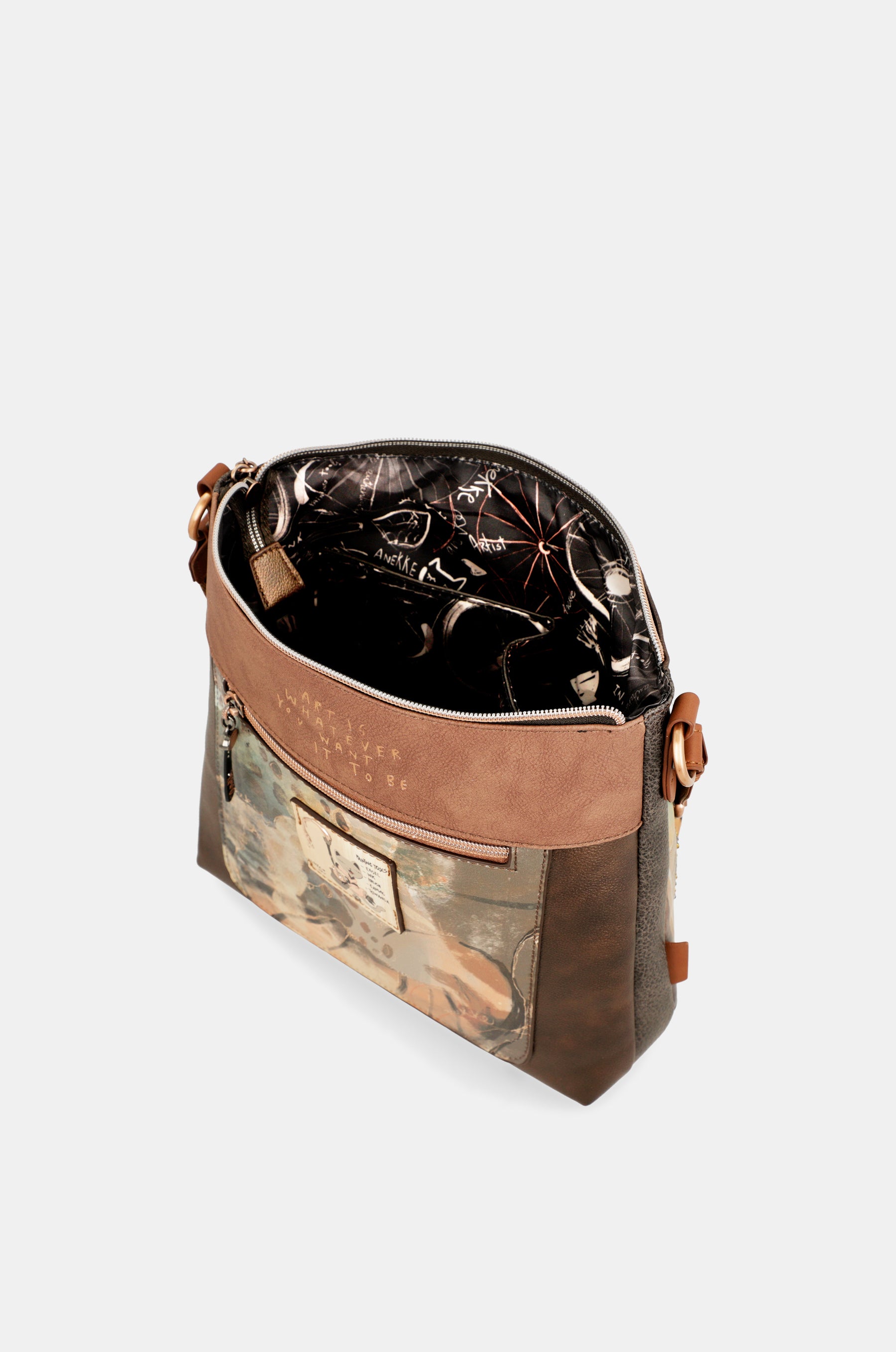 Shōen Sac à épaule brun moyen