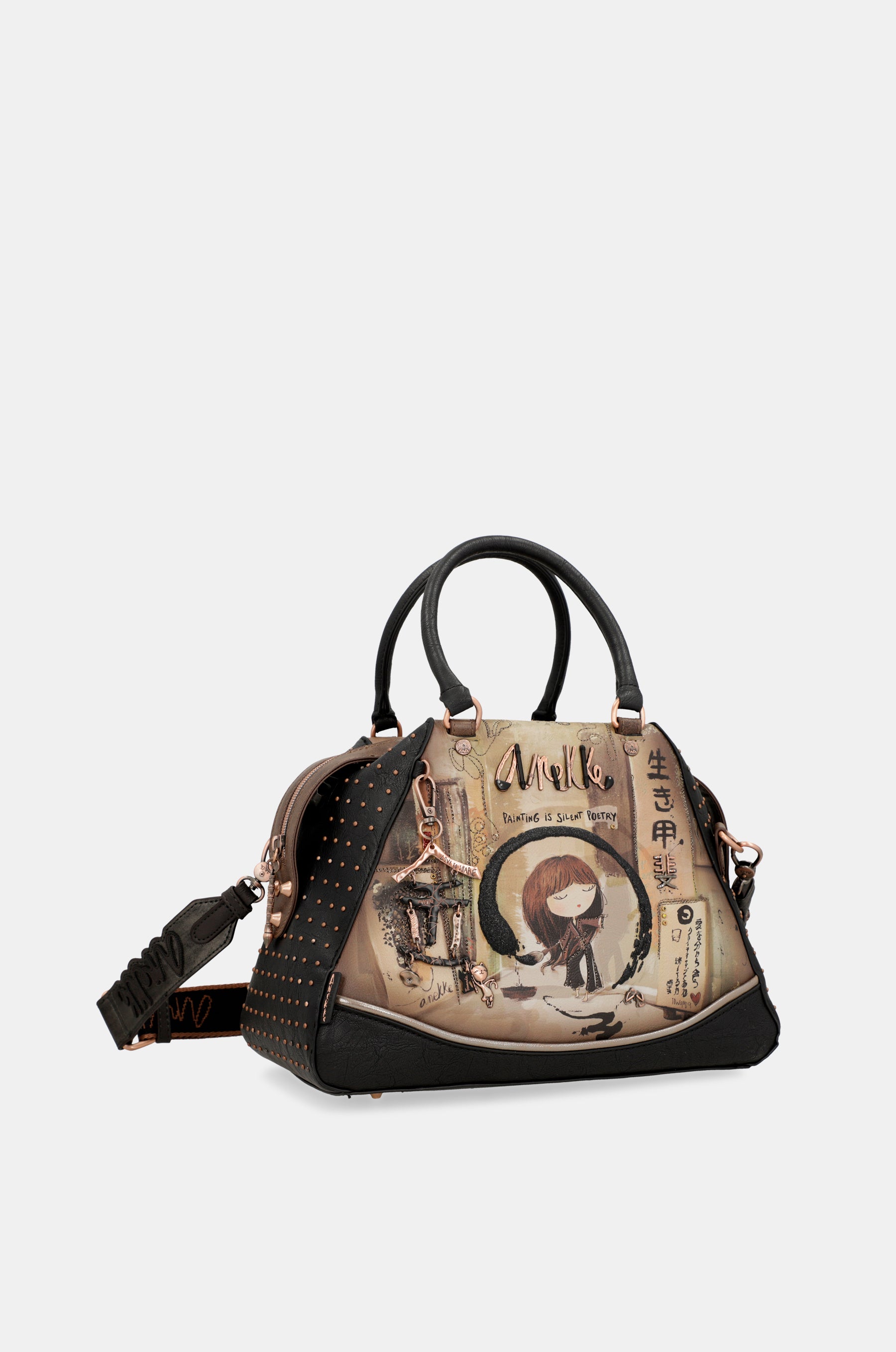 Shōen grand sac fourre-tout noir