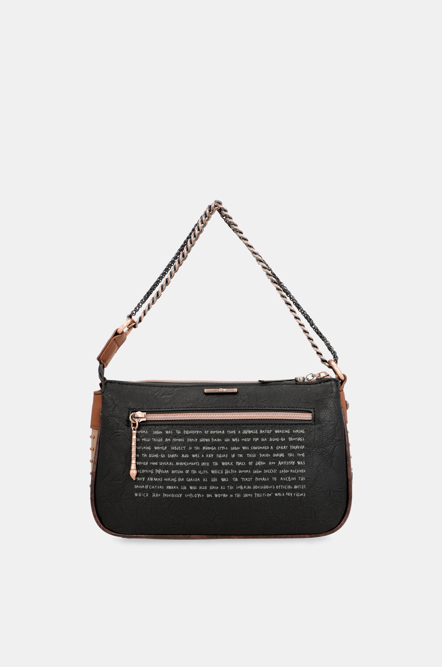 Sac de baguette de poignée en métal shōen