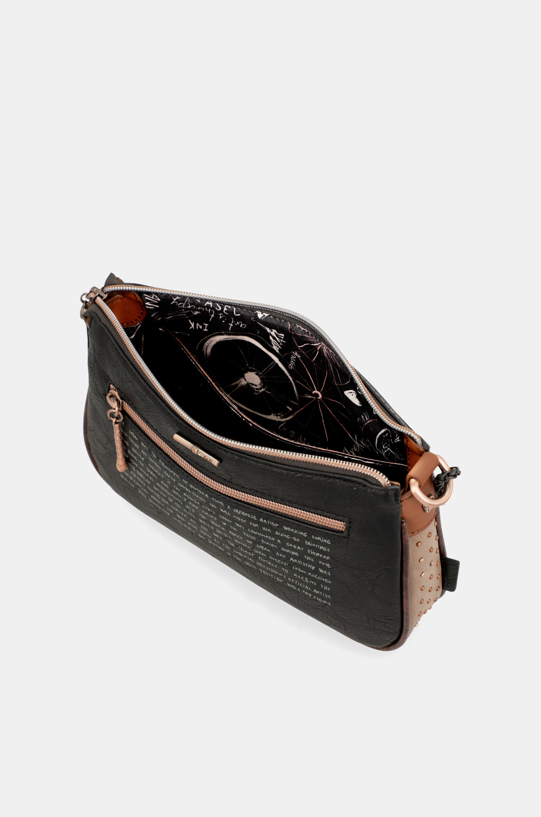Sac de baguette de poignée en métal shōen