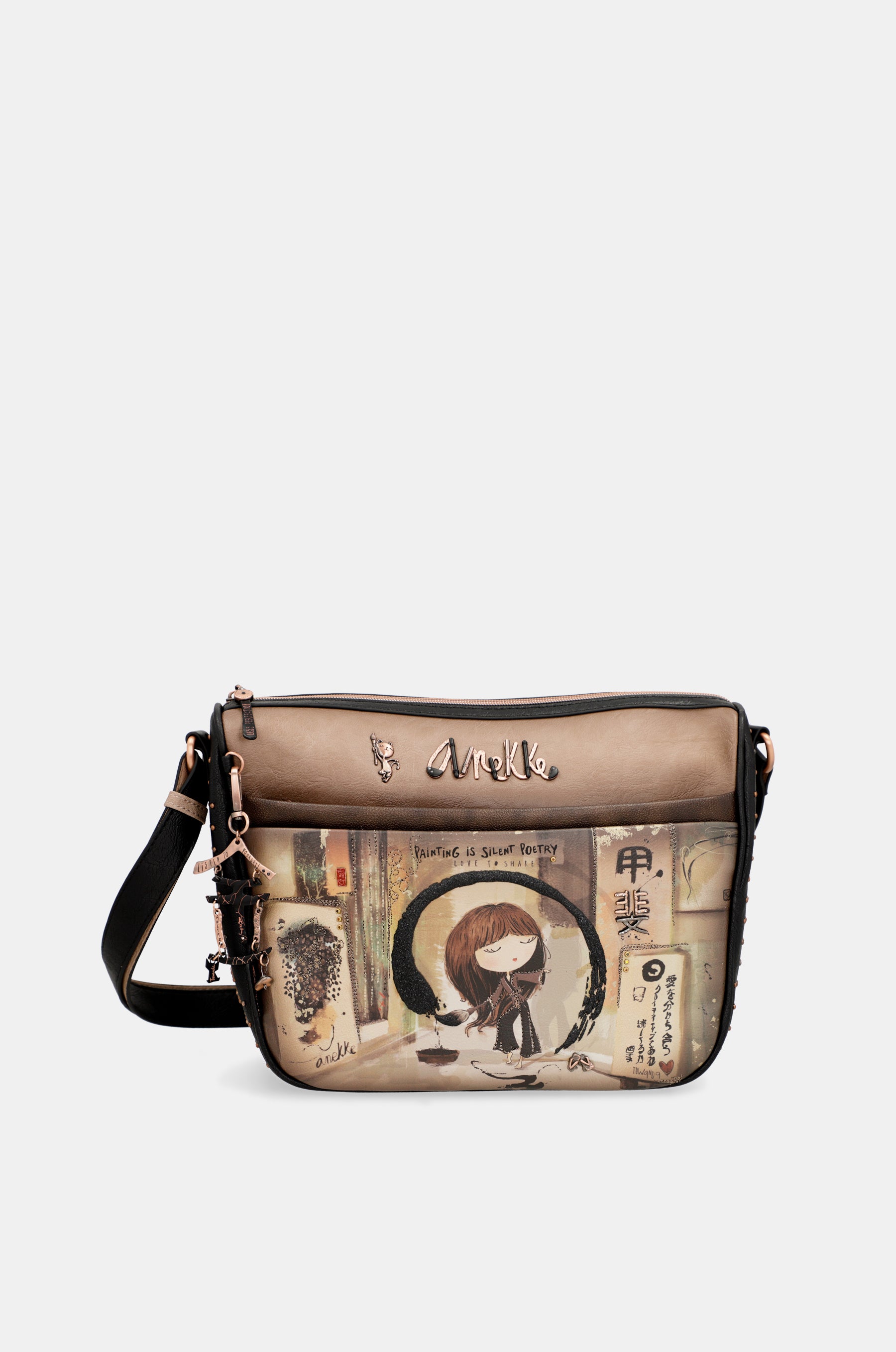 Shōen grand sac à bandoulière avec des poches