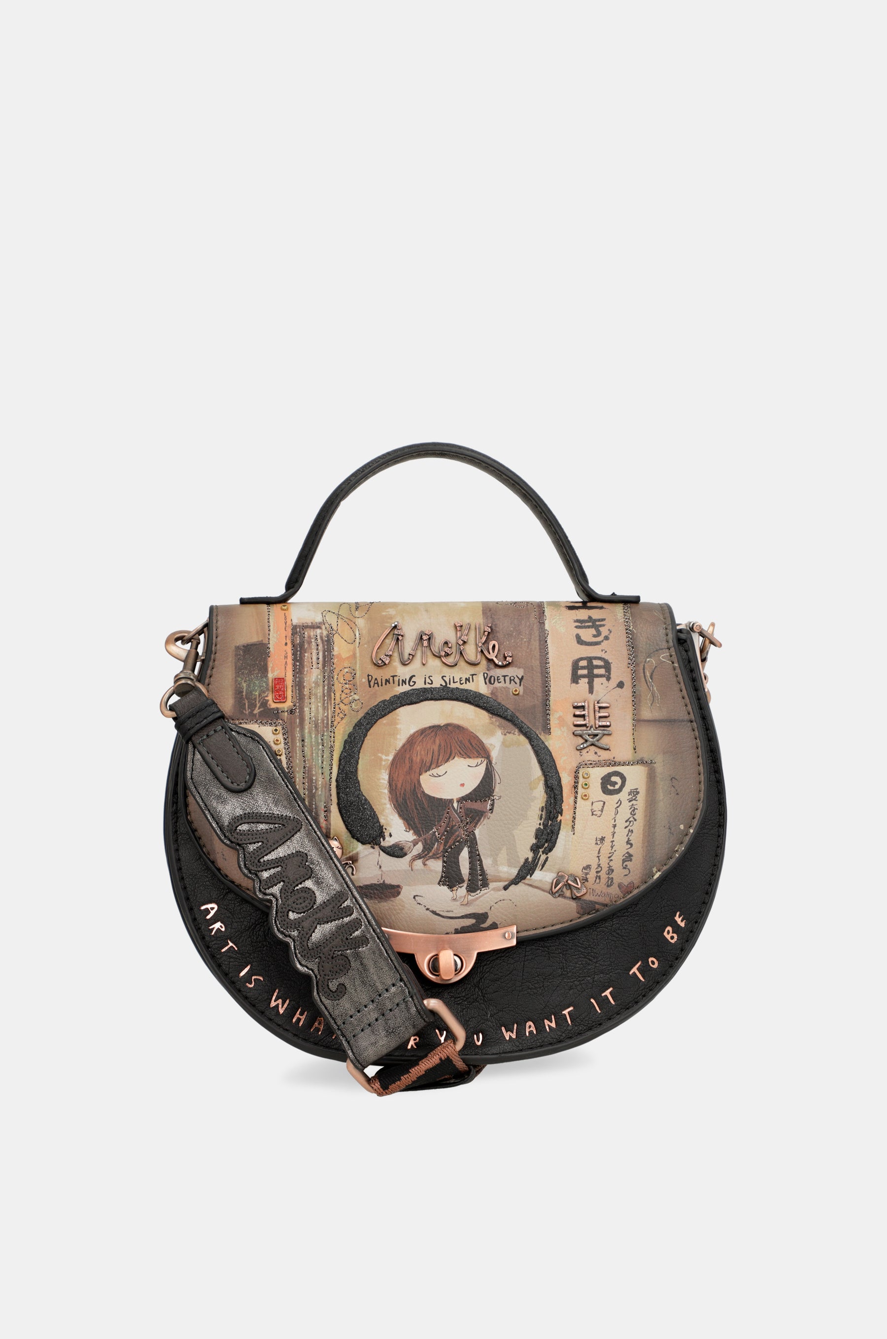 Sac ovale shōen avec rabat
