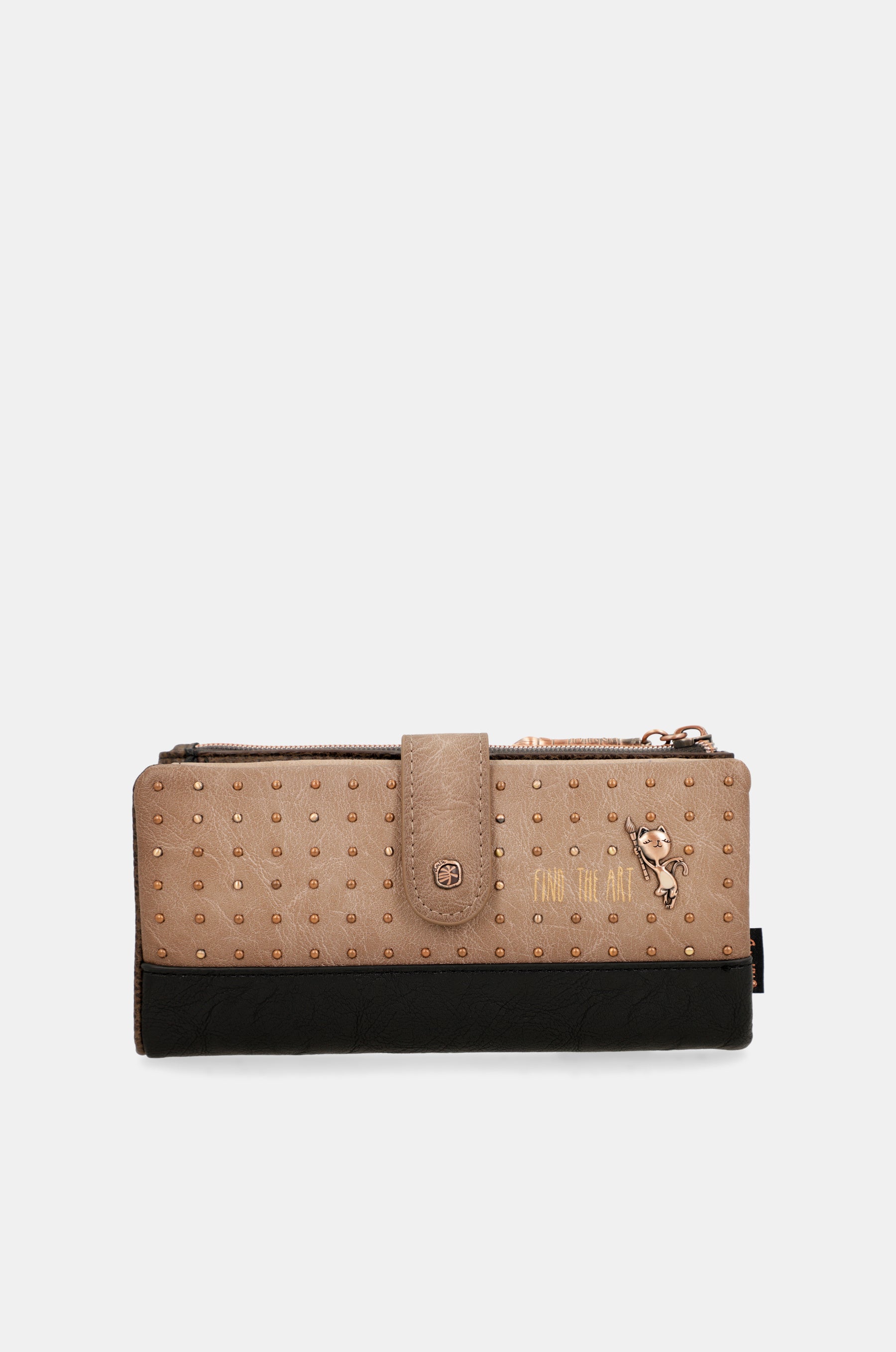Shōen shōen grand portefeuille RFID flexible noir