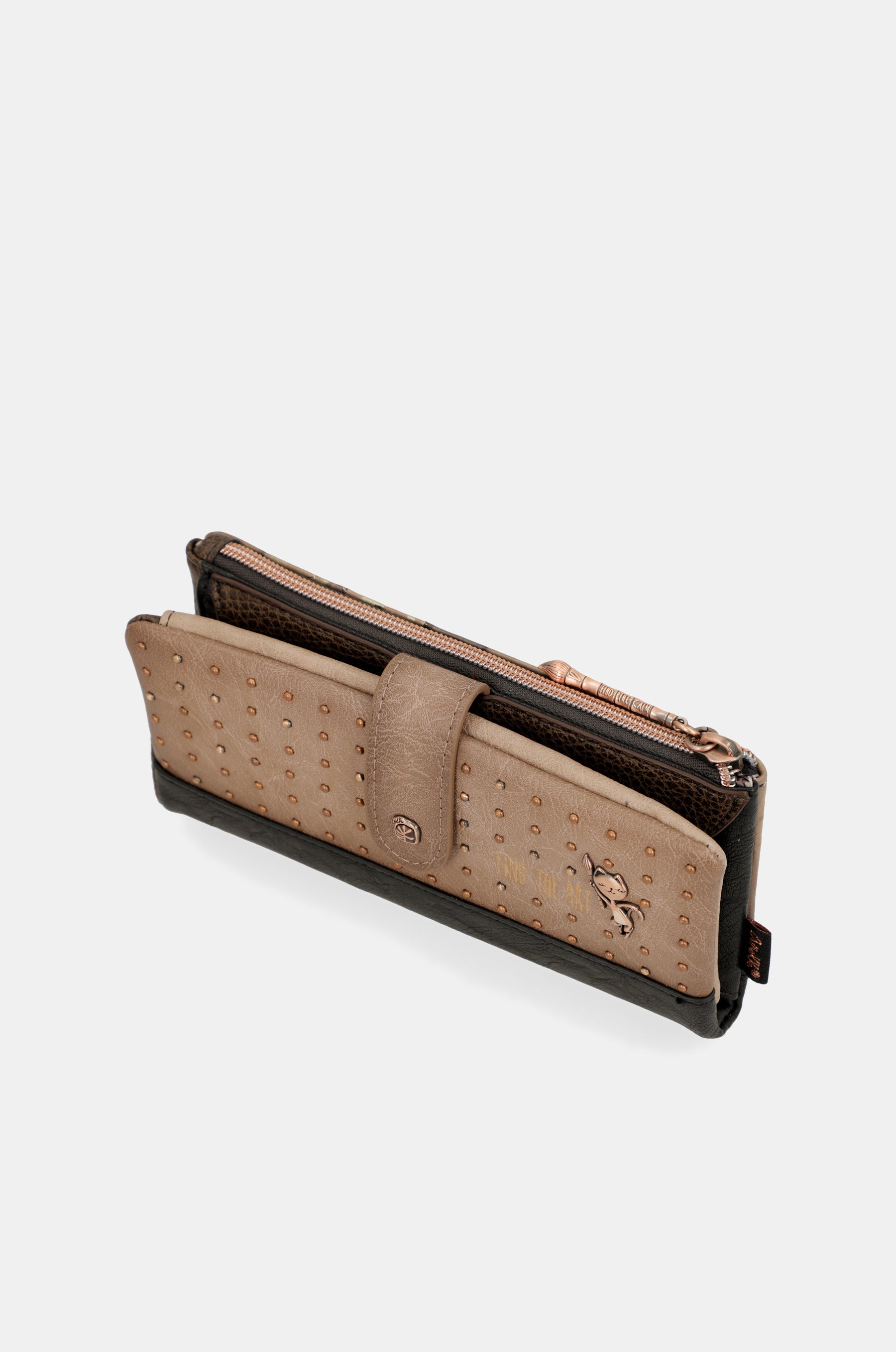 Shōen shōen grand portefeuille RFID flexible noir