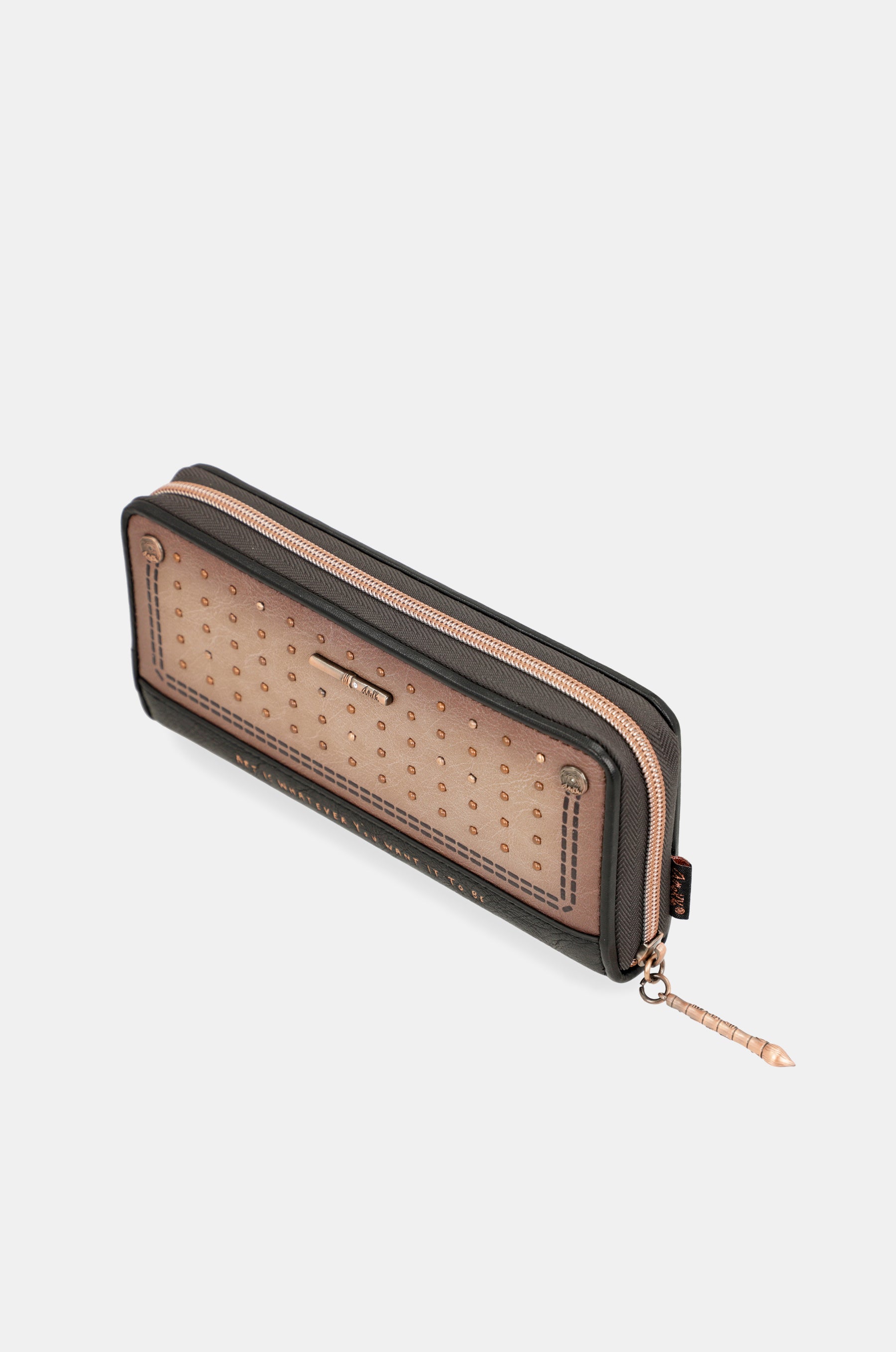 Shōen grand portefeuille RFID noir