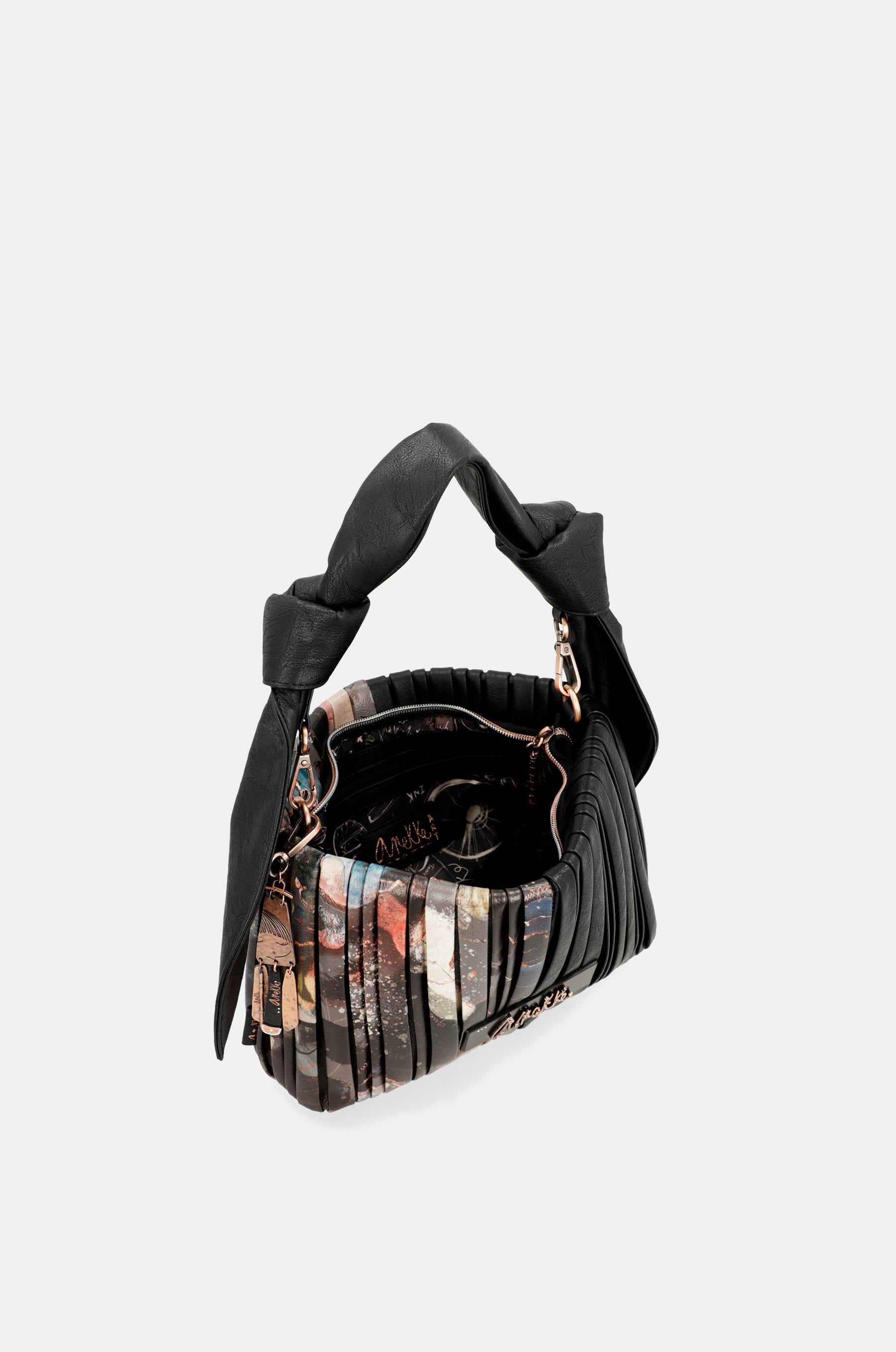 Sac à bandoulière plissé de la palette shōen