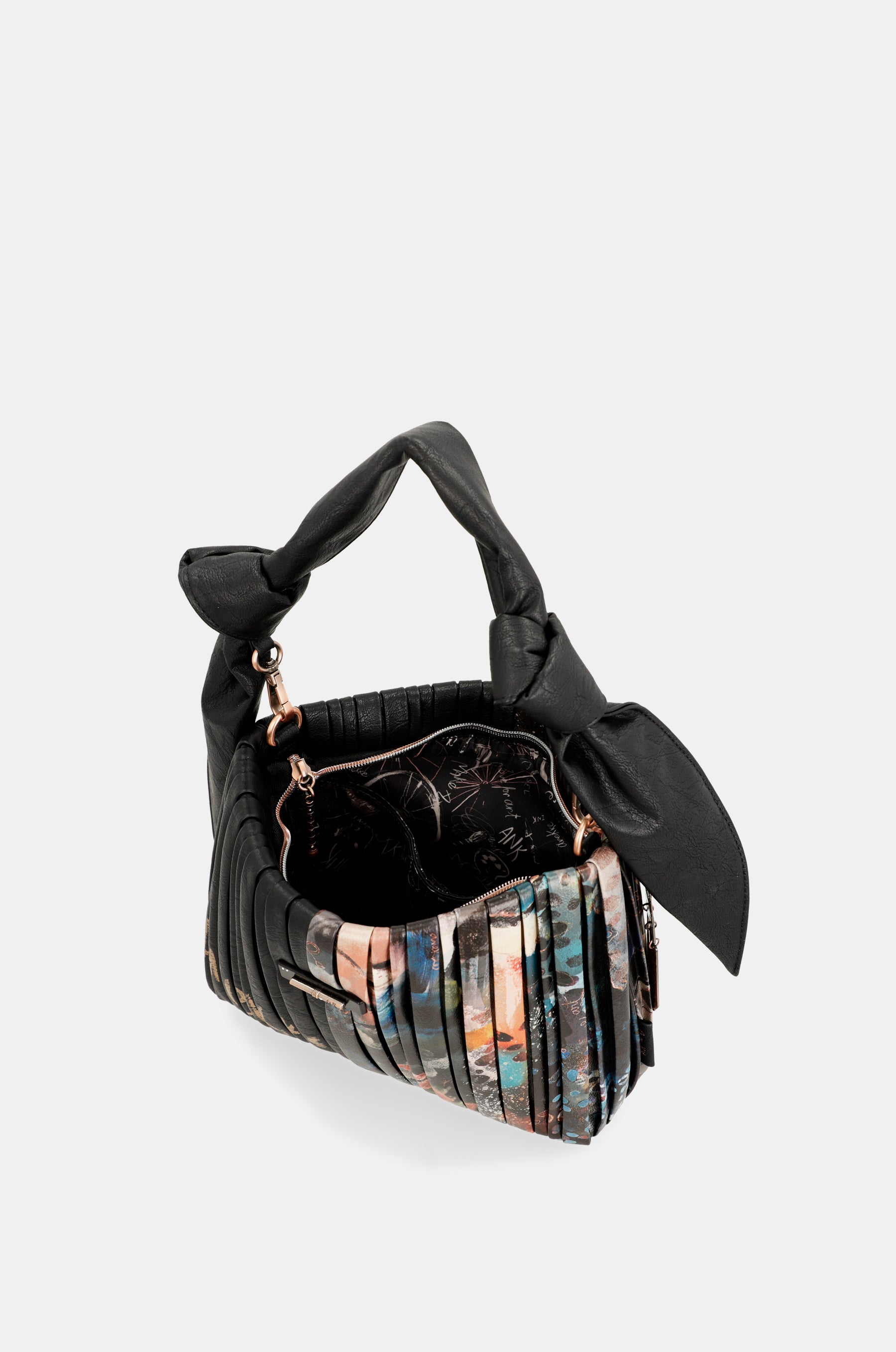Sac à bandoulière plissé de la palette shōen