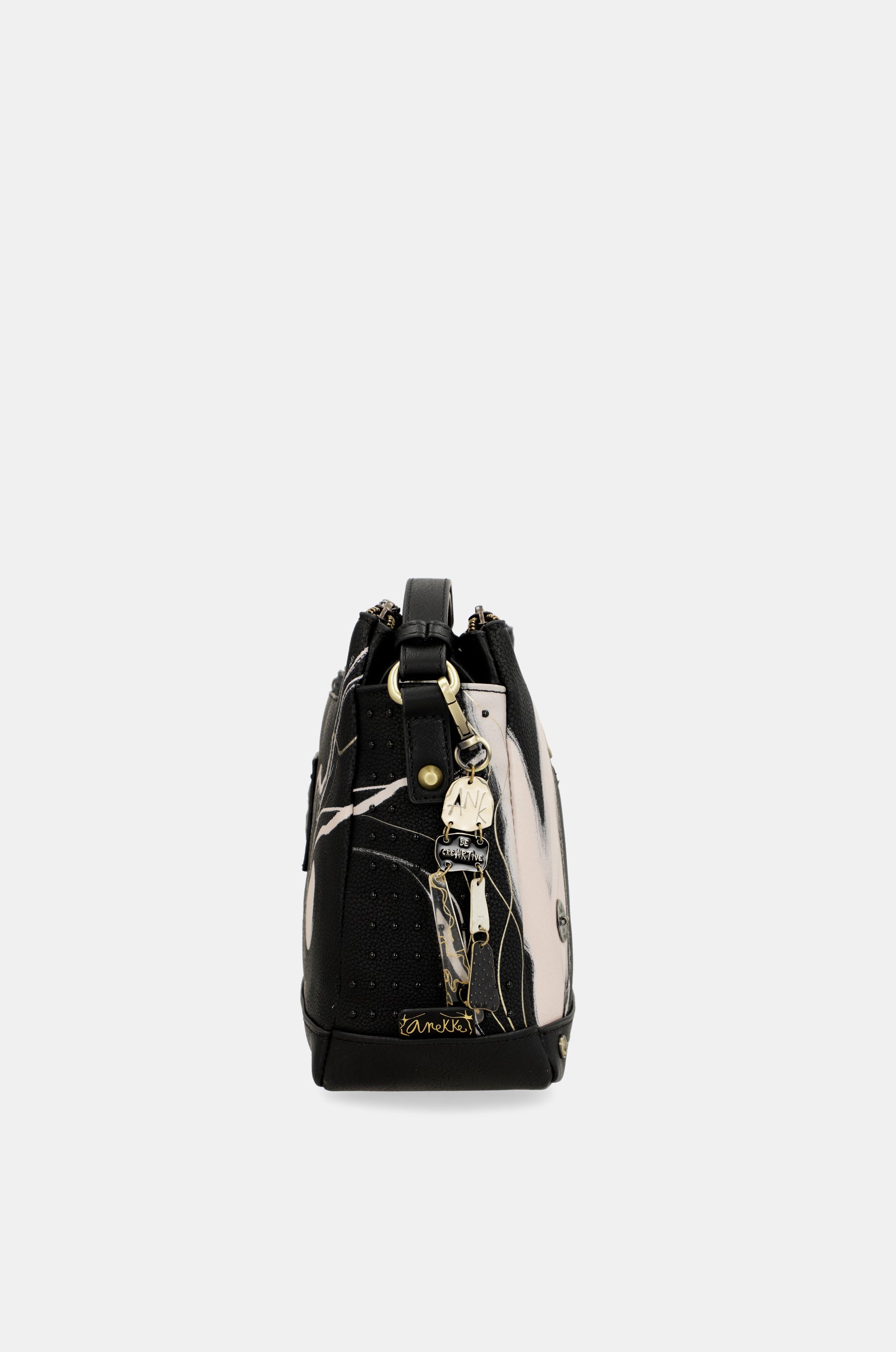 Nature Shodō Black 3 Compartiment Sac à bandoulière