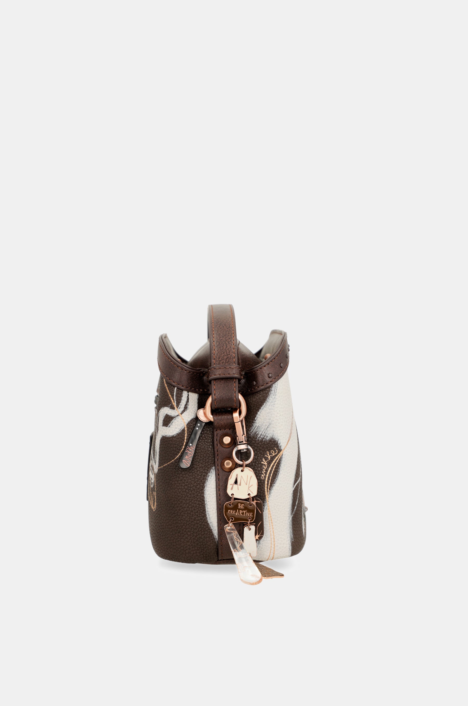Nature Shodō Brown 3 compartiments Sac à bandoulière