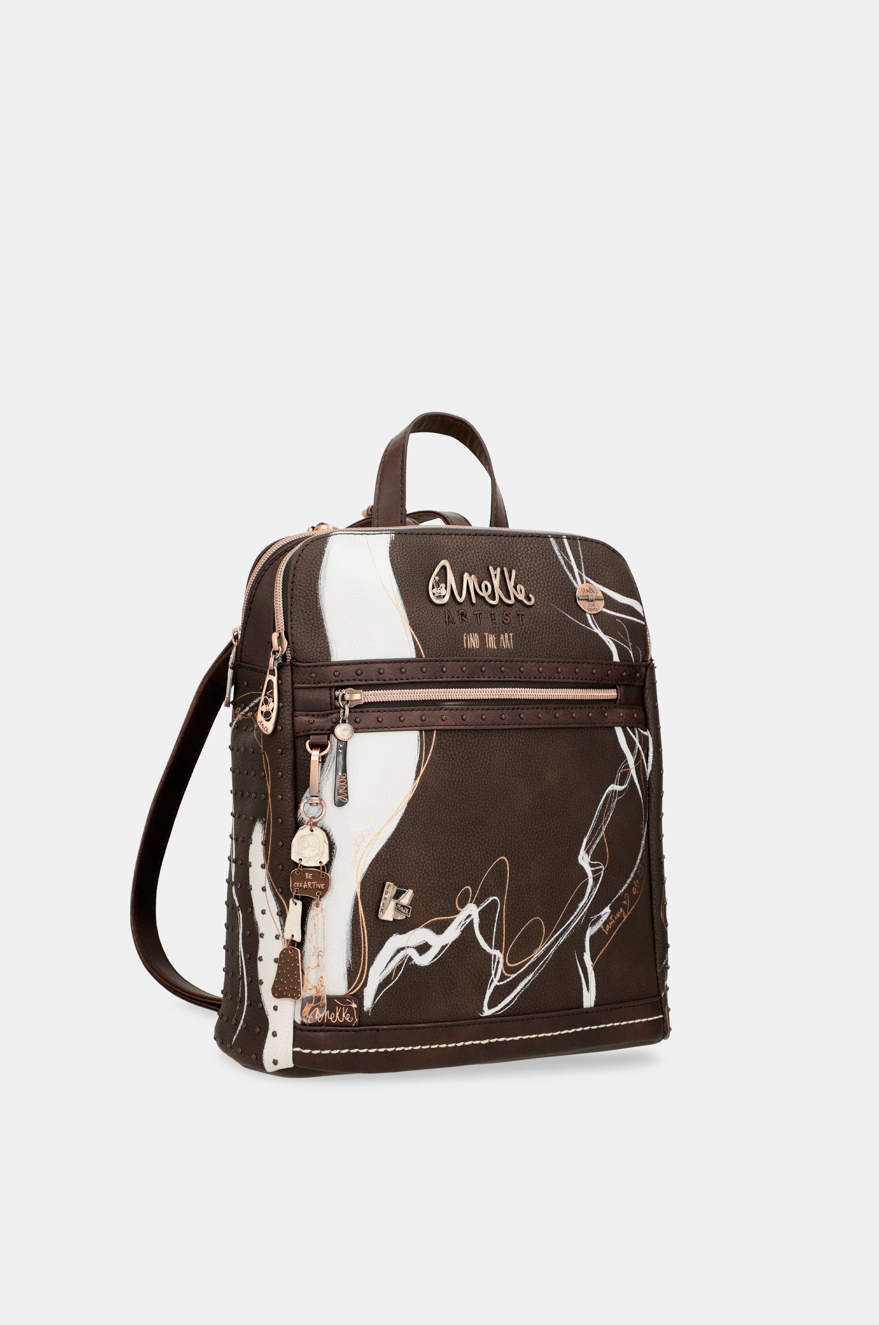 Nature Shodō 2 Compartiment sac à dos brun