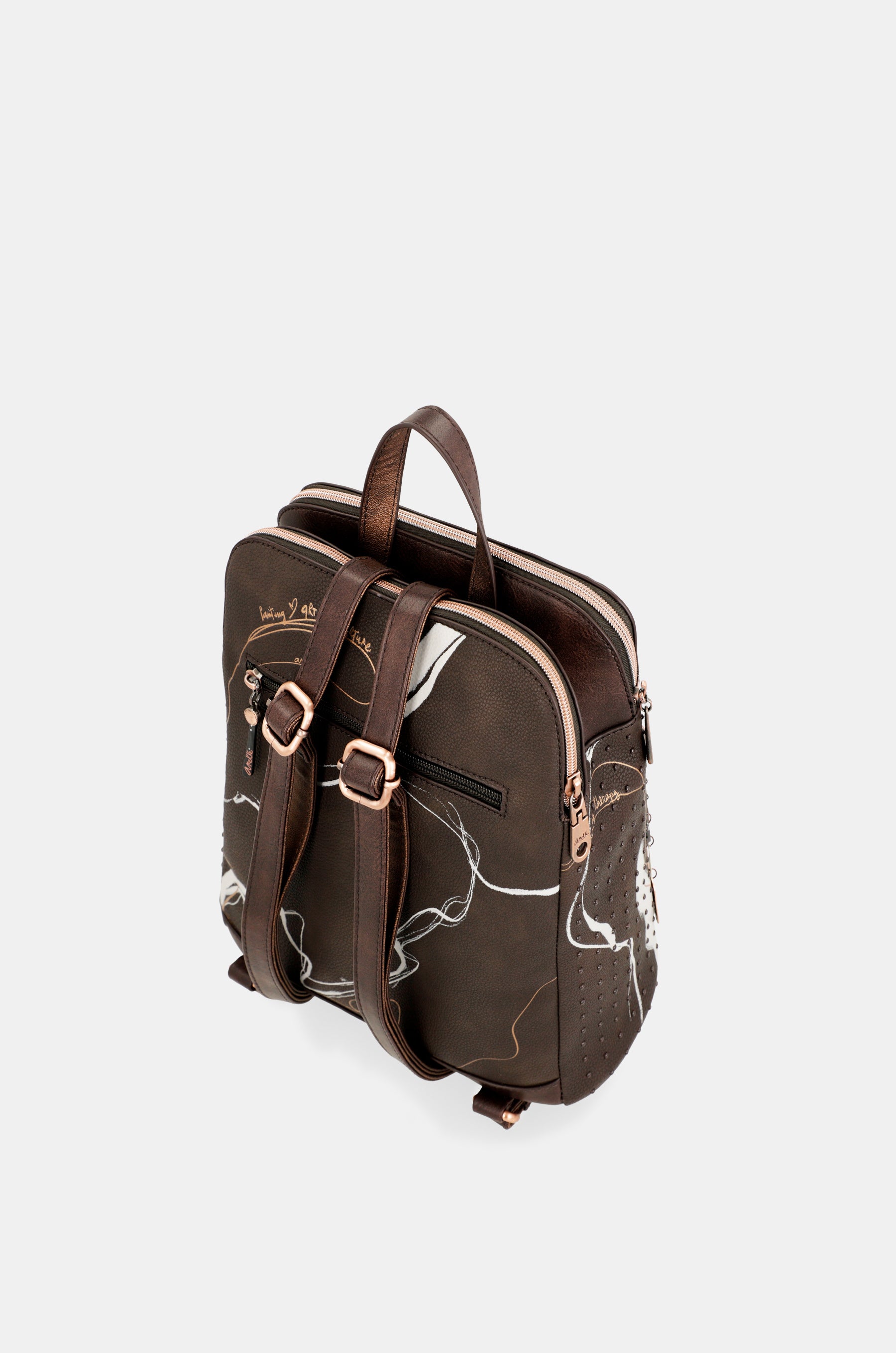 Nature Shodō 2 Compartiment sac à dos brun