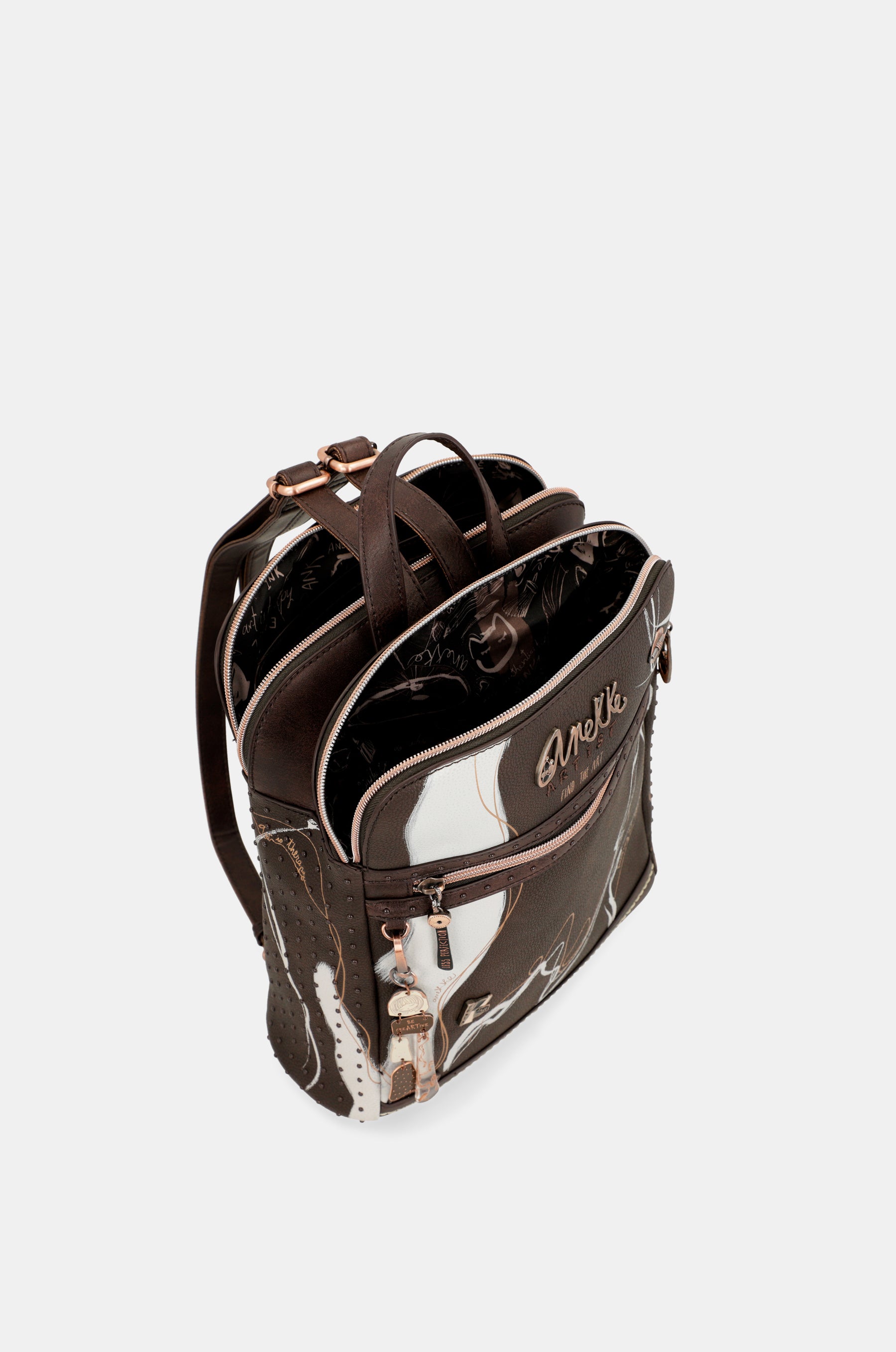 Nature Shodō 2 Compartiment sac à dos brun