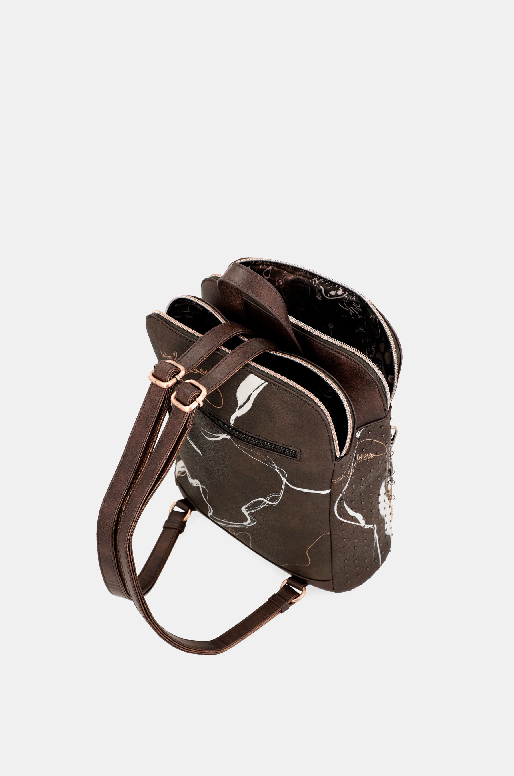 Nature Shodō 2 Compartiment sac à dos brun