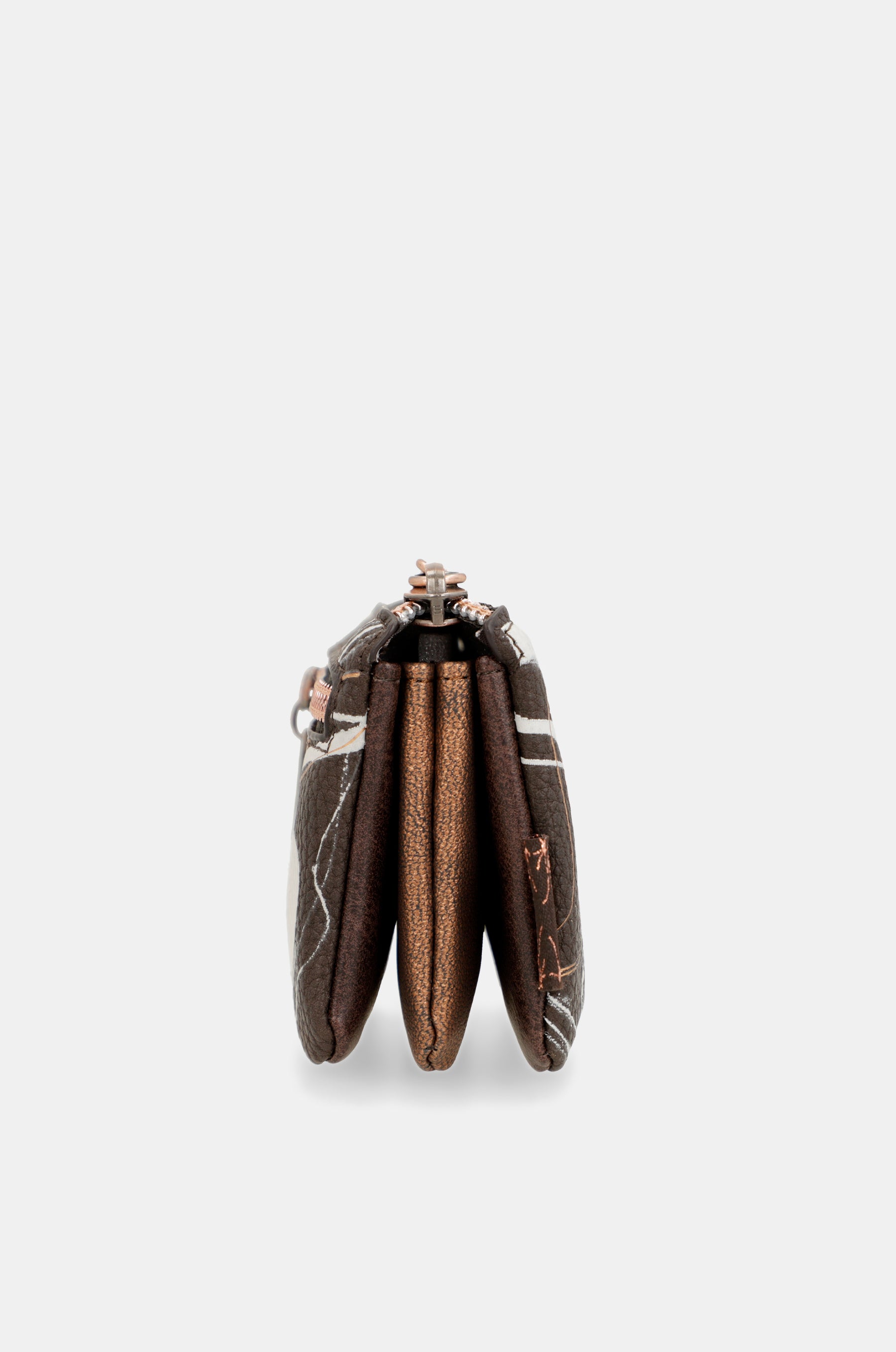 Nature Shodō Brown 3 Pourse compartiment