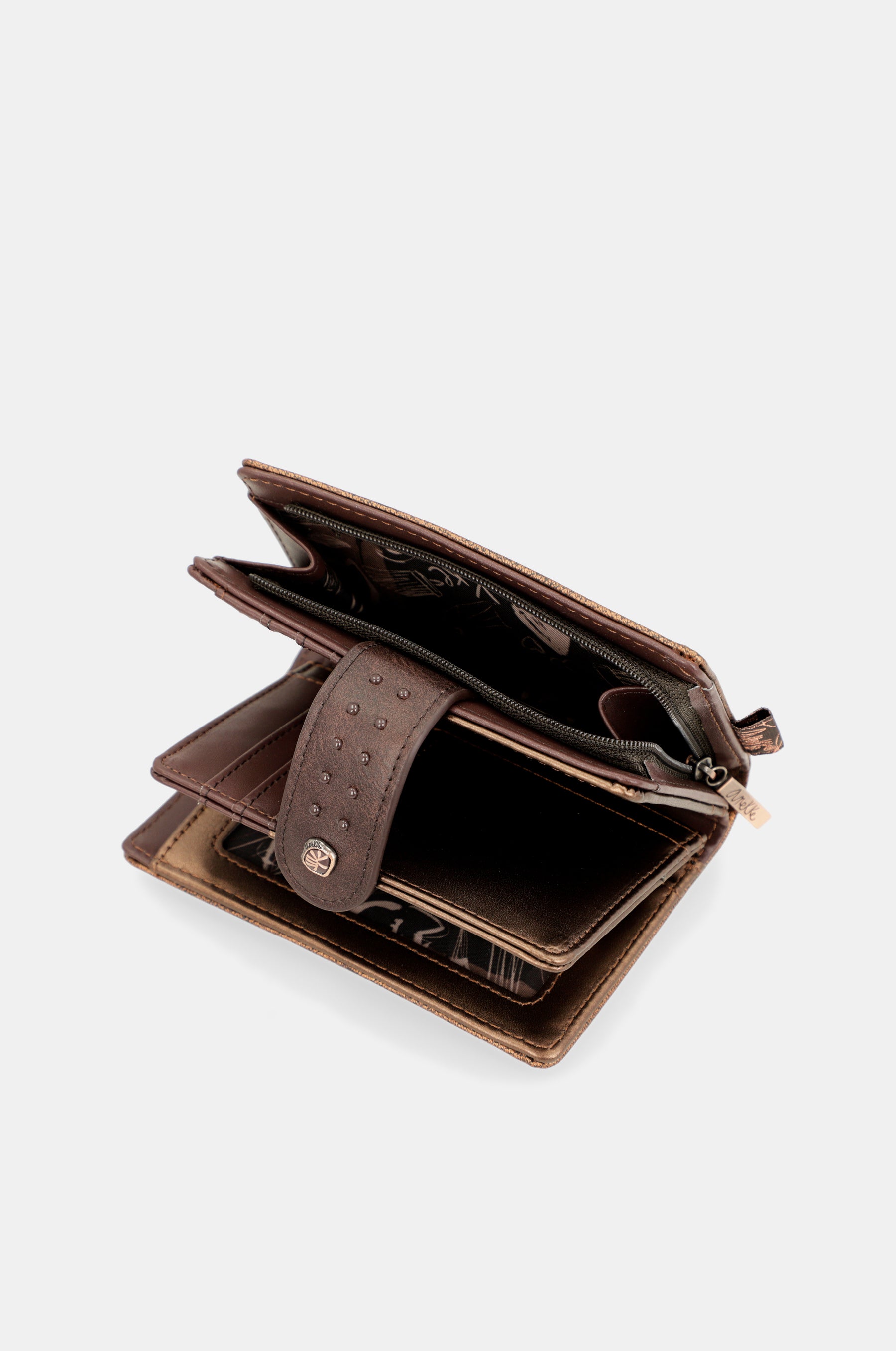 Nature SHODō Brown Flexible RFID portefeuille