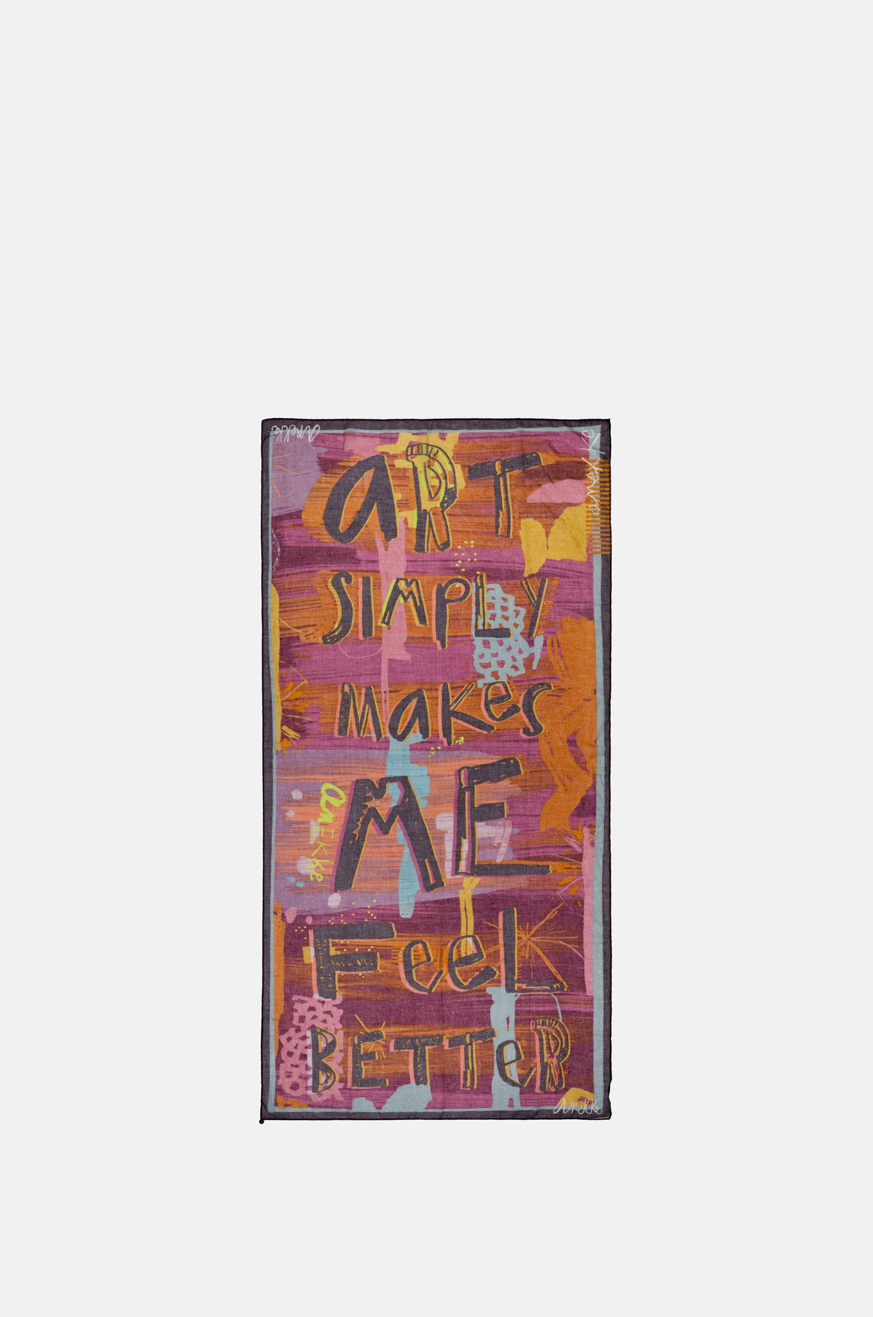 Écharpe violet Contemporary