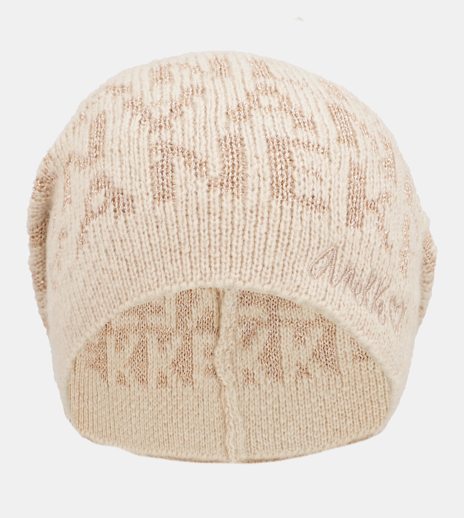Chapeau Contemporary en tricot beige