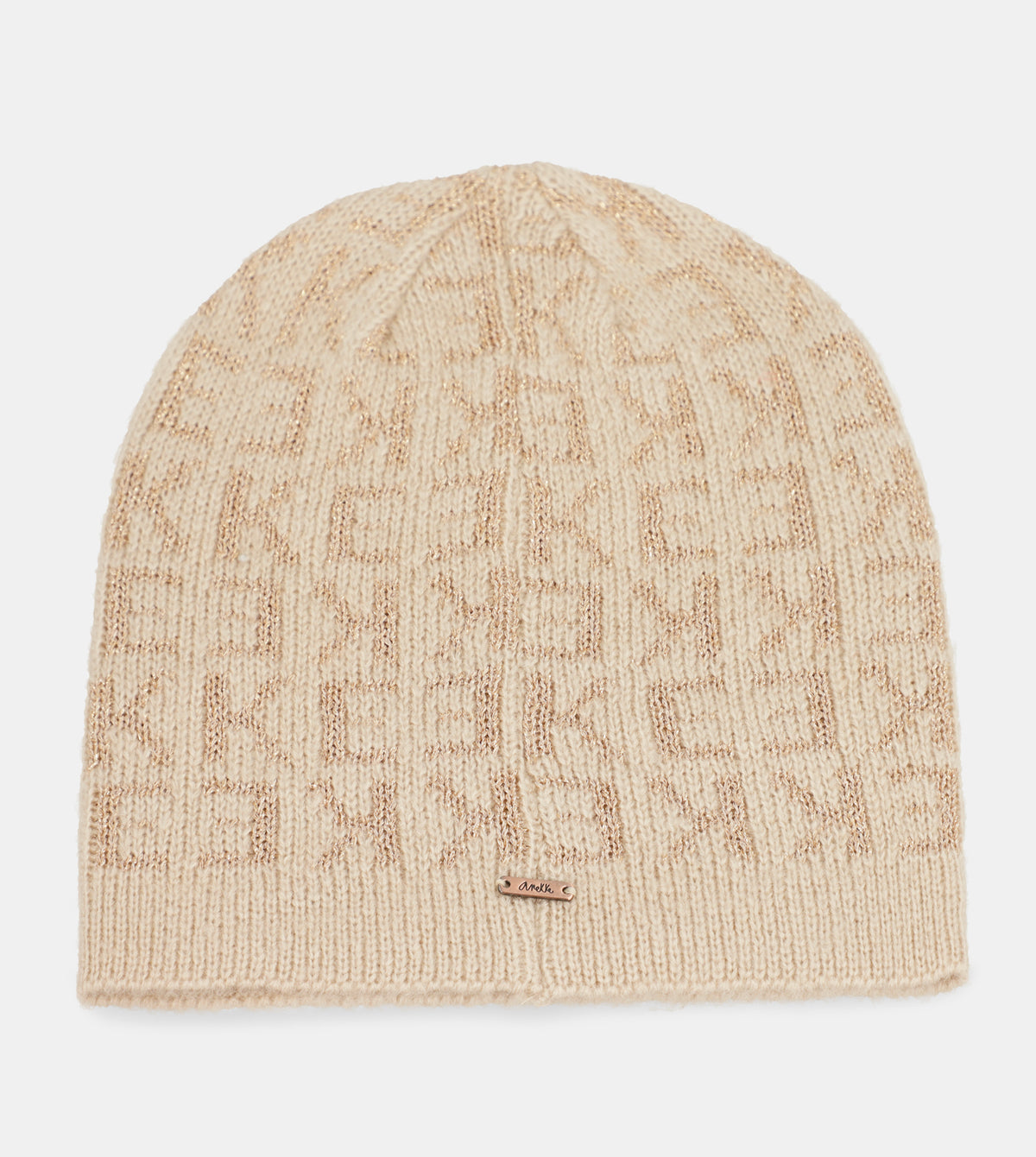 Chapeau Contemporary en tricot beige