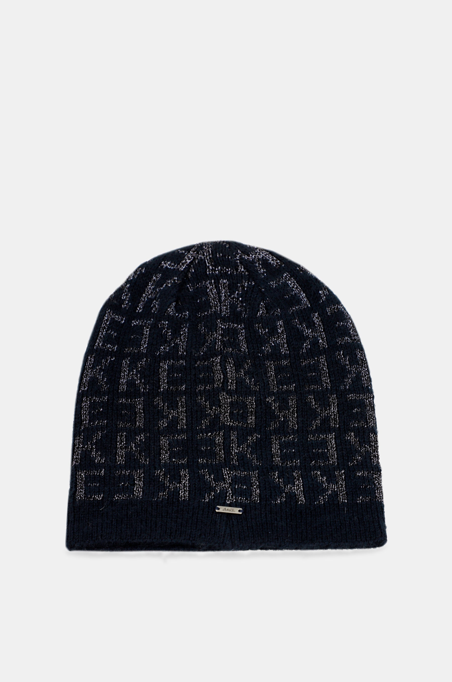 Chapeau Contemporary en tricot bleu marine