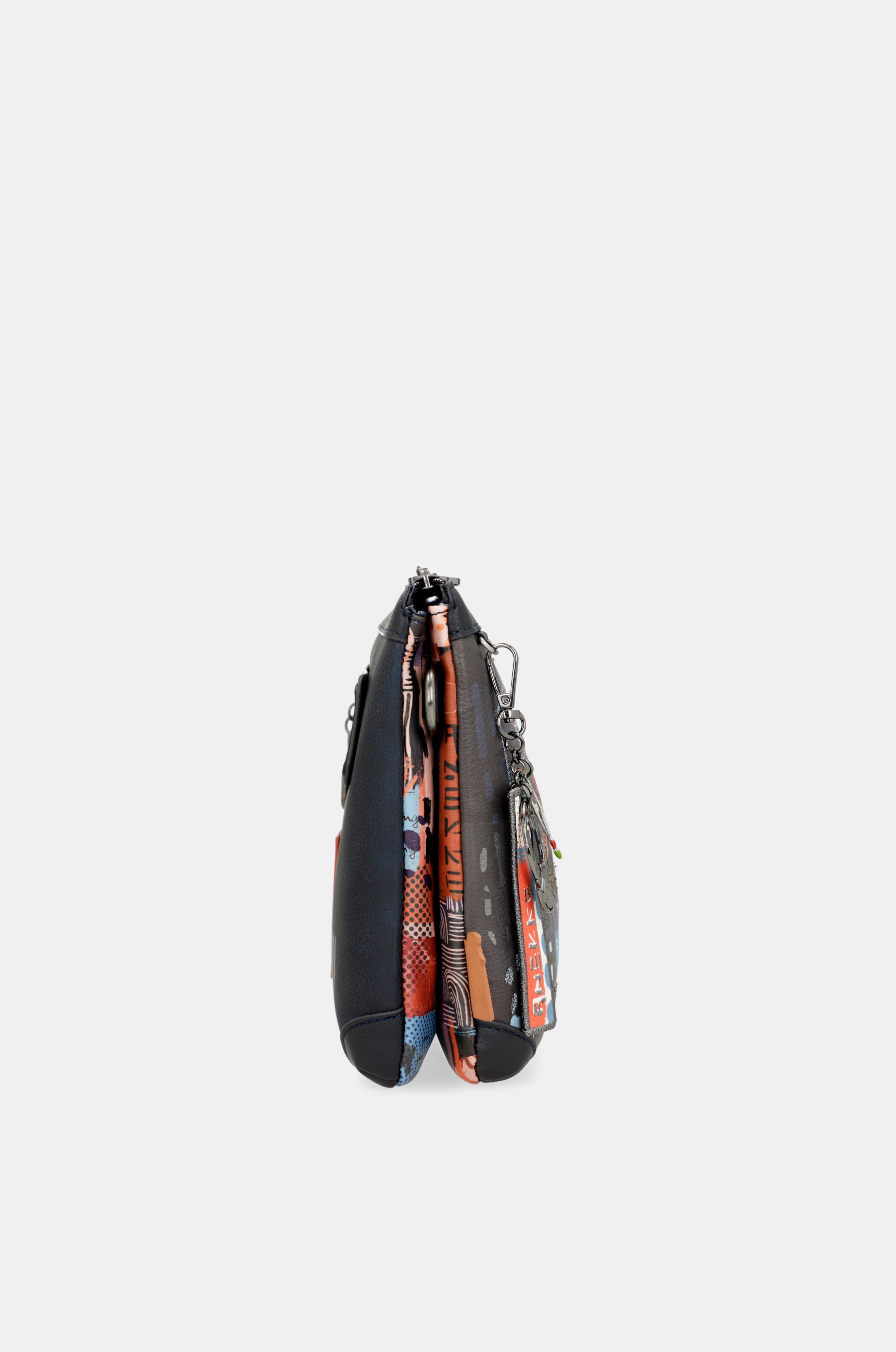 Sac à bandoulière contemporain à 2 compartiments