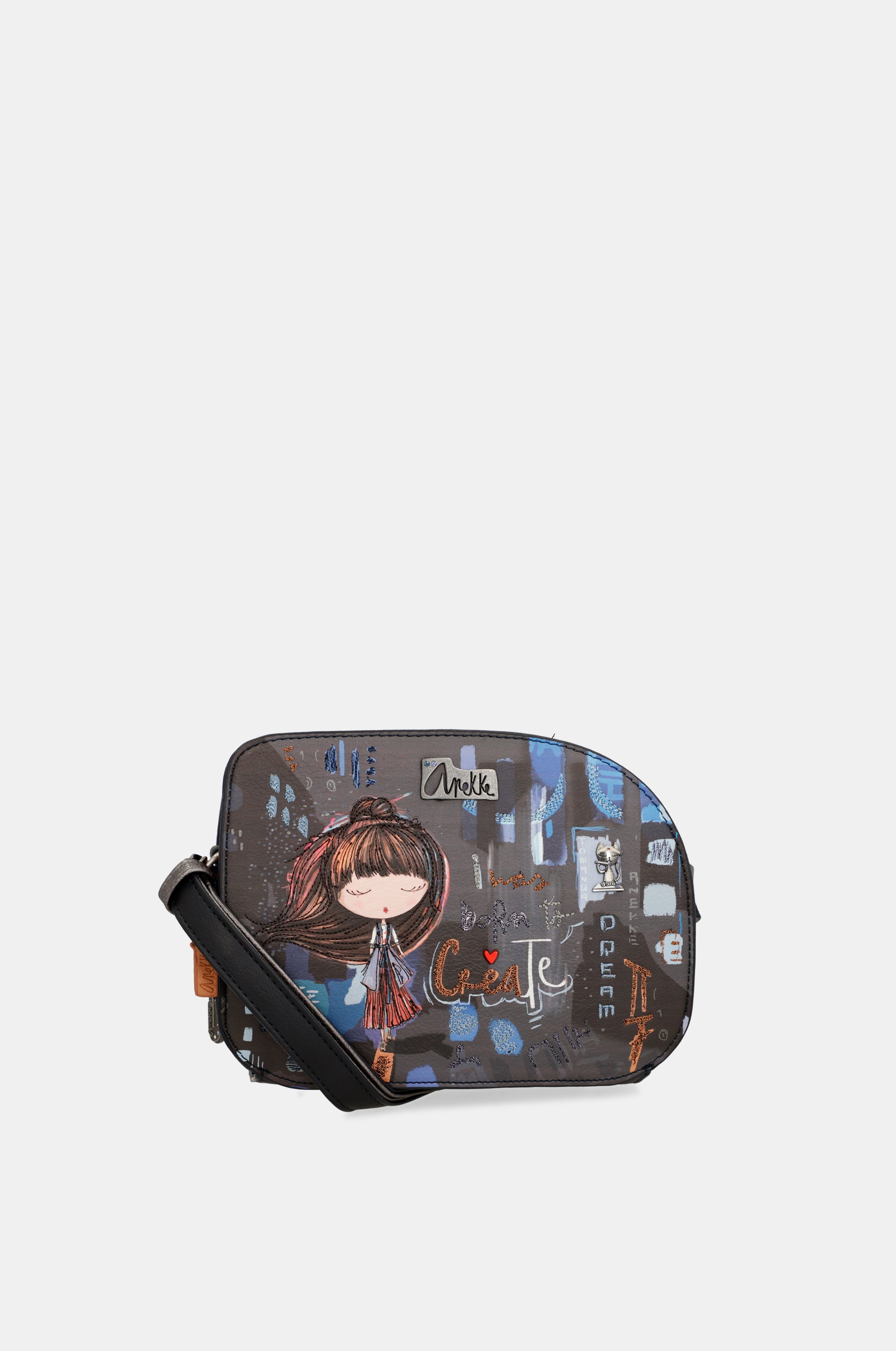 Sac d'épaule géométrique contemporain