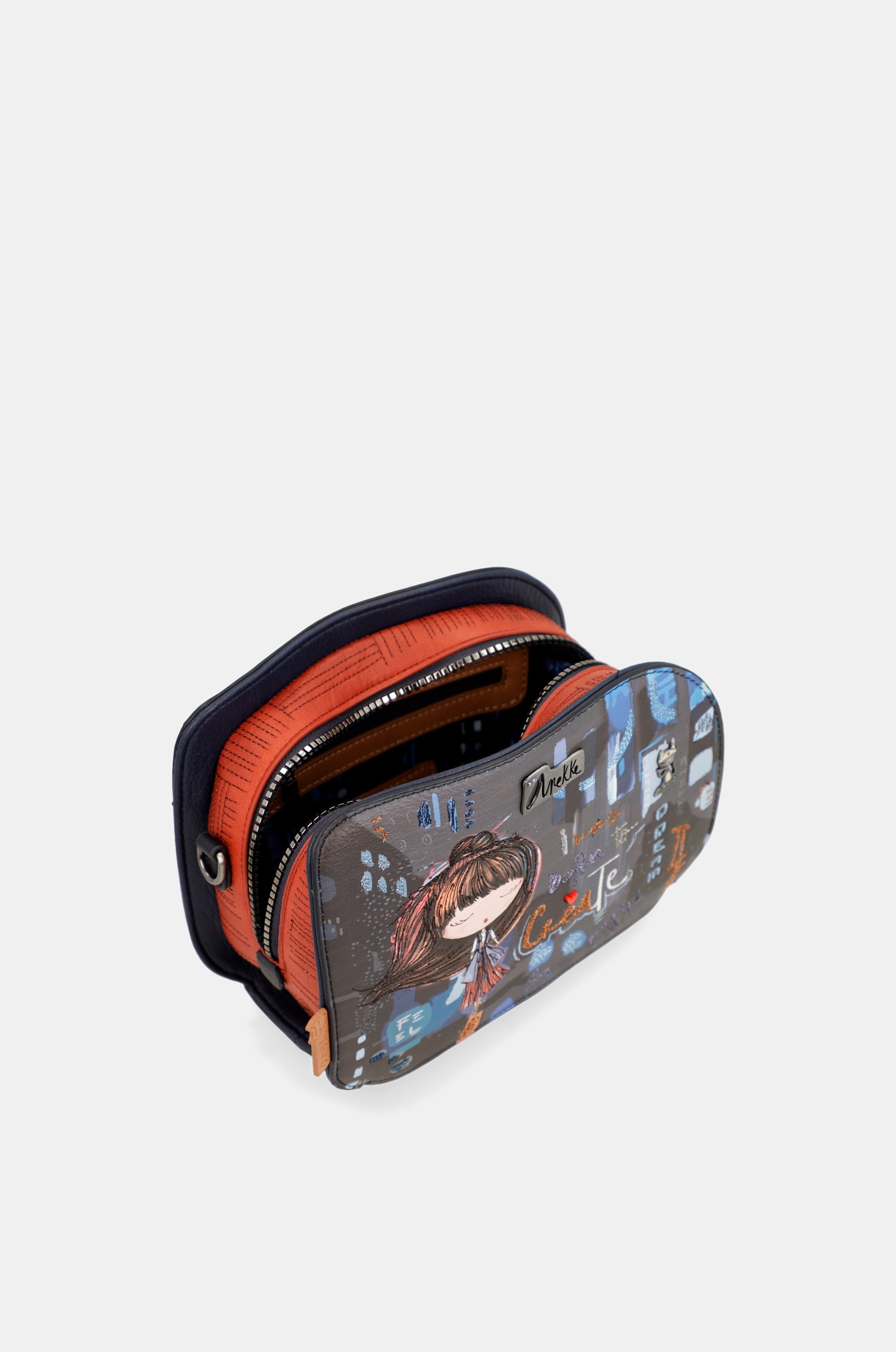 Sac d'épaule géométrique contemporain
