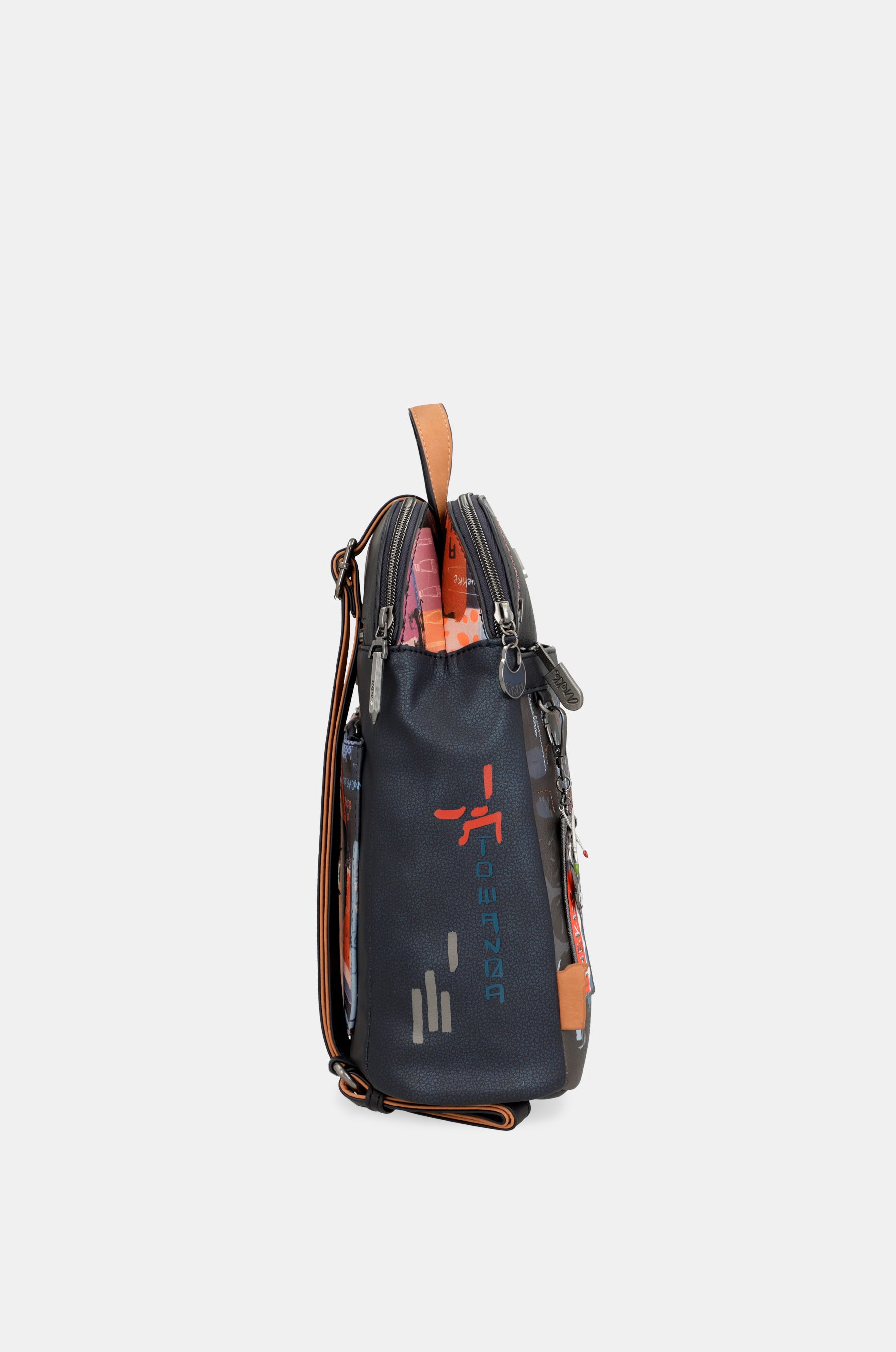 Sac à dos contemporain à 2 compartiments