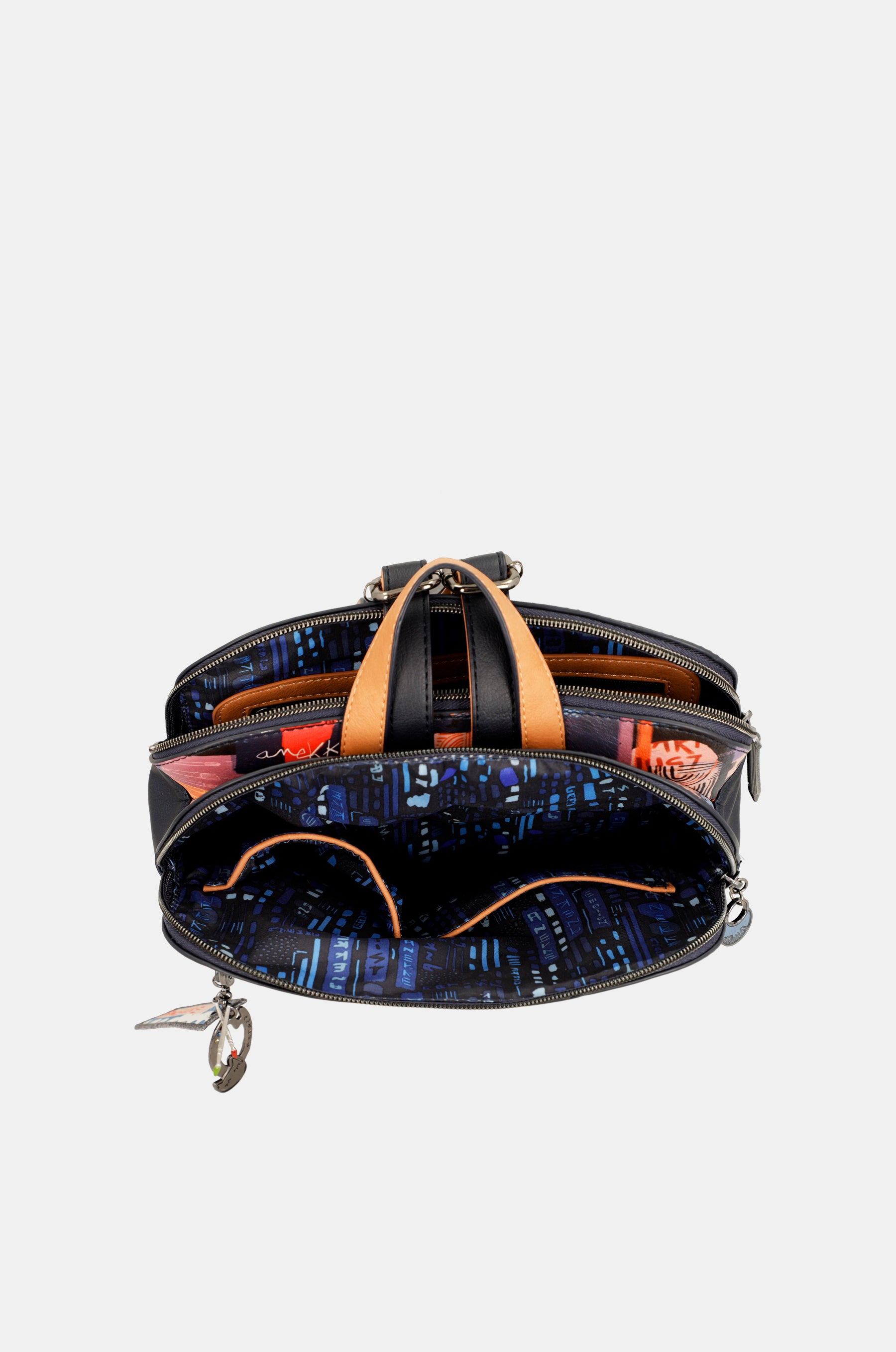 Sac à dos contemporain à 2 compartiments