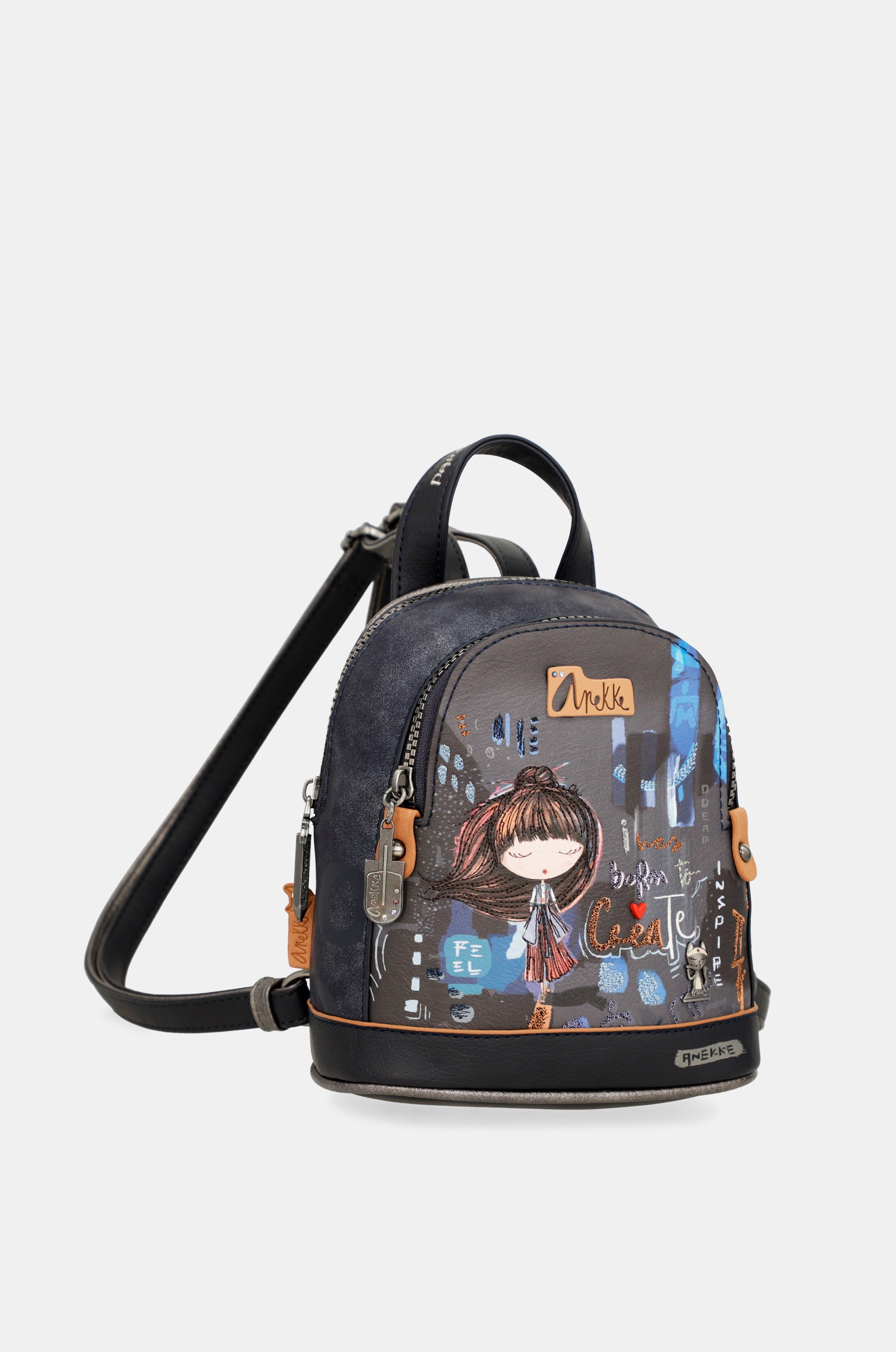 Contemporain à deux compartiments Mini sac à dos contemporain
