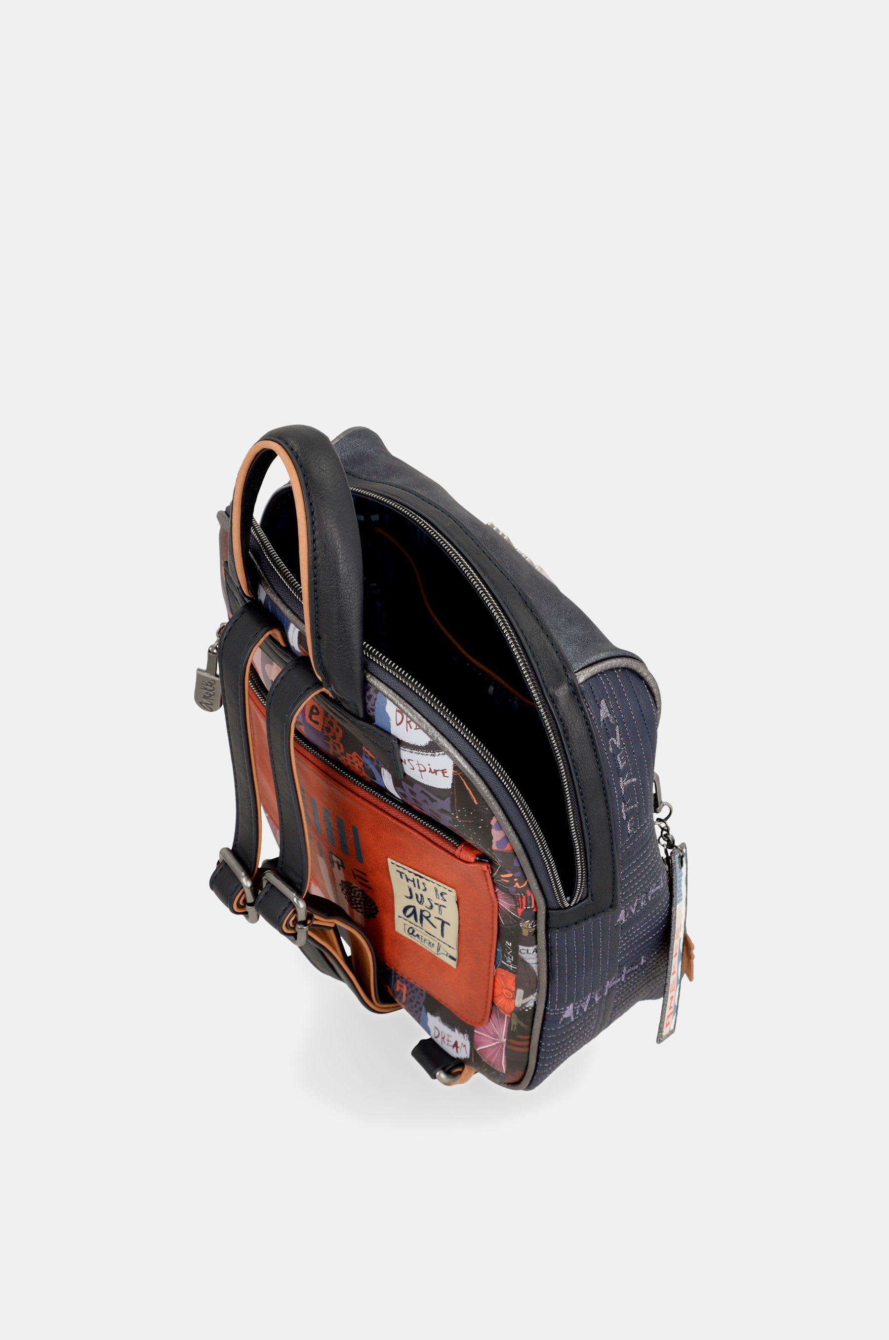 Sac à dos triangulaire contemporain