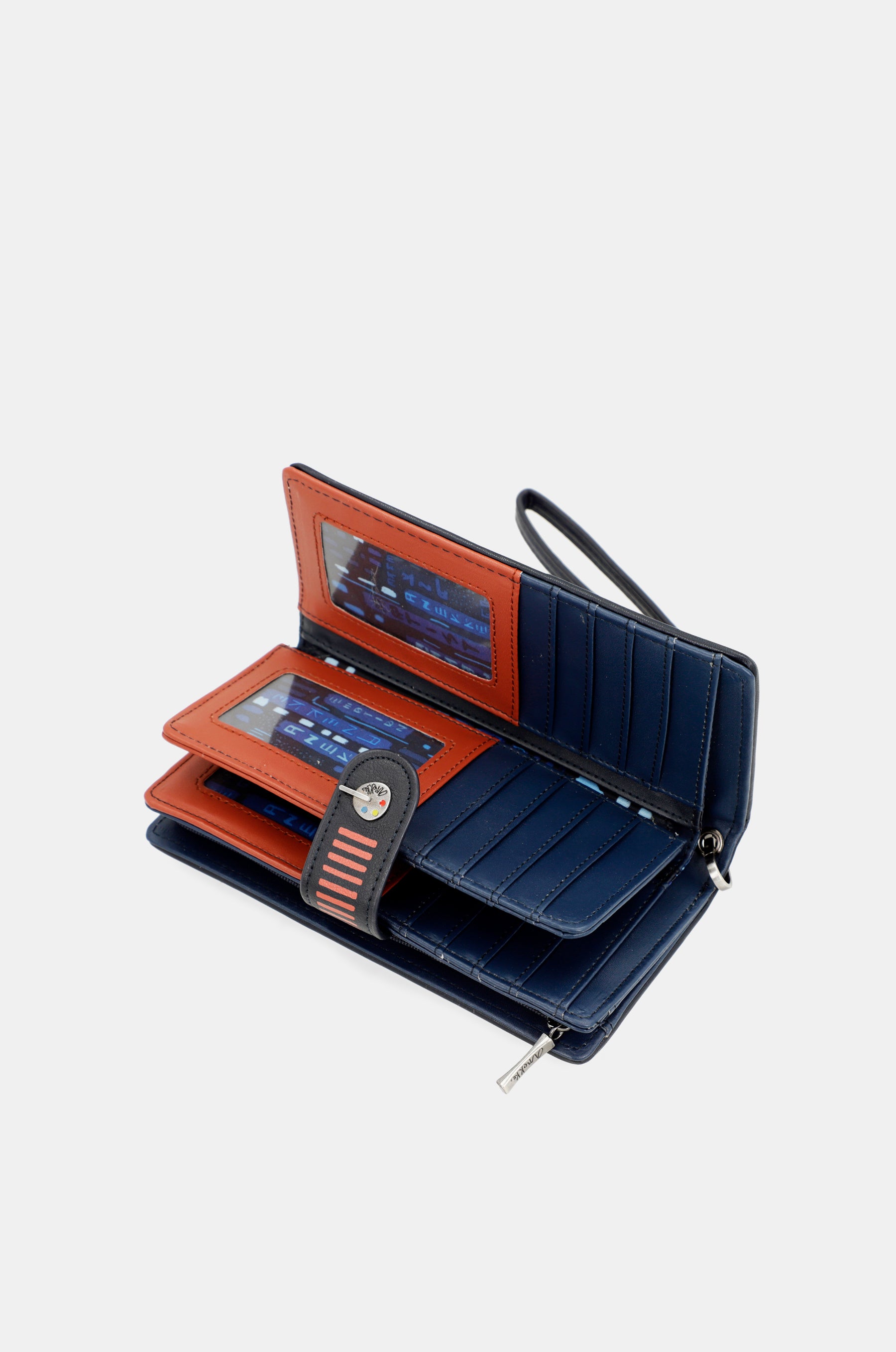 Grand portefeuille RFID contemporain contemporain