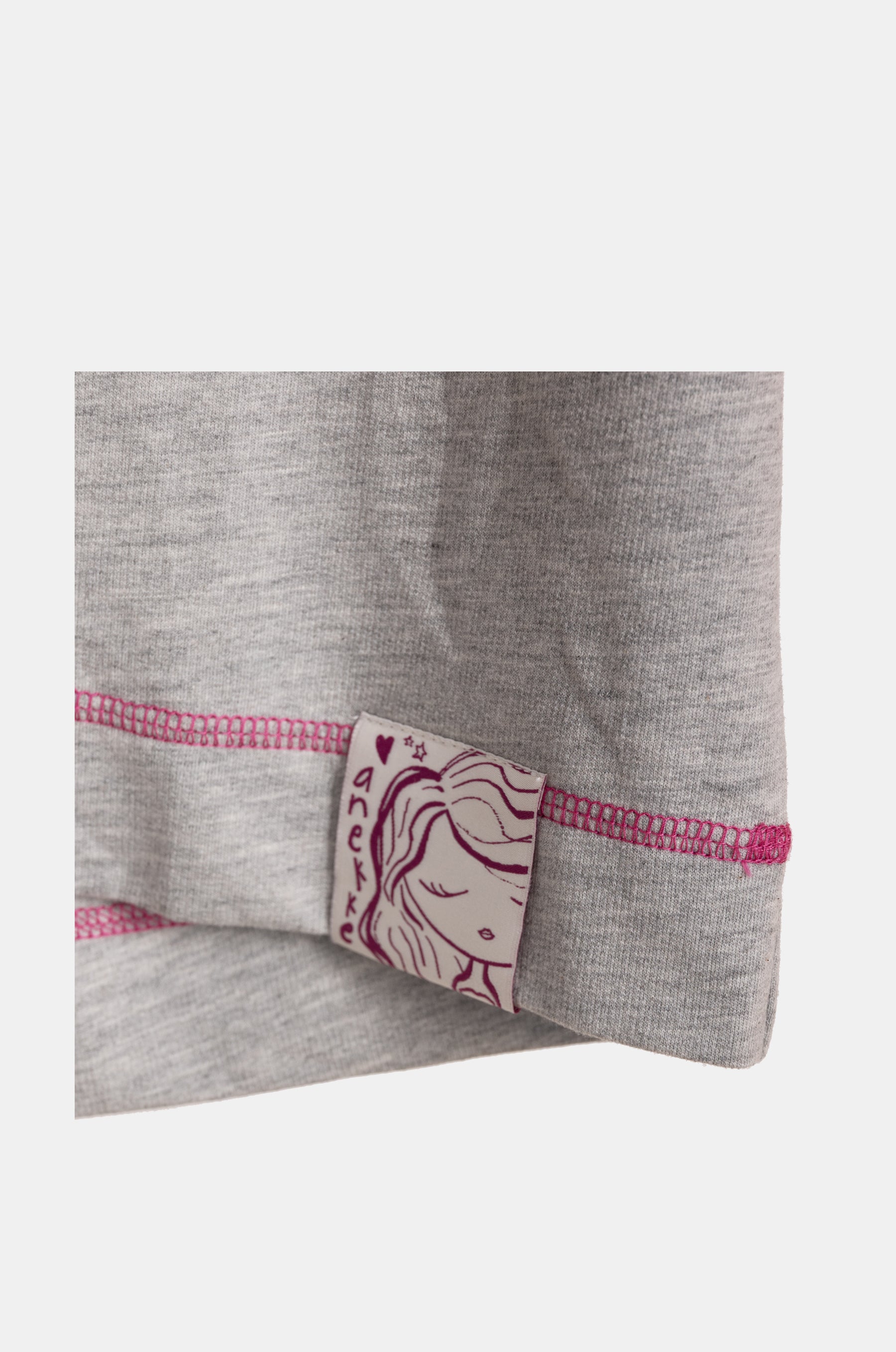 Sweat sans manches gris Passion