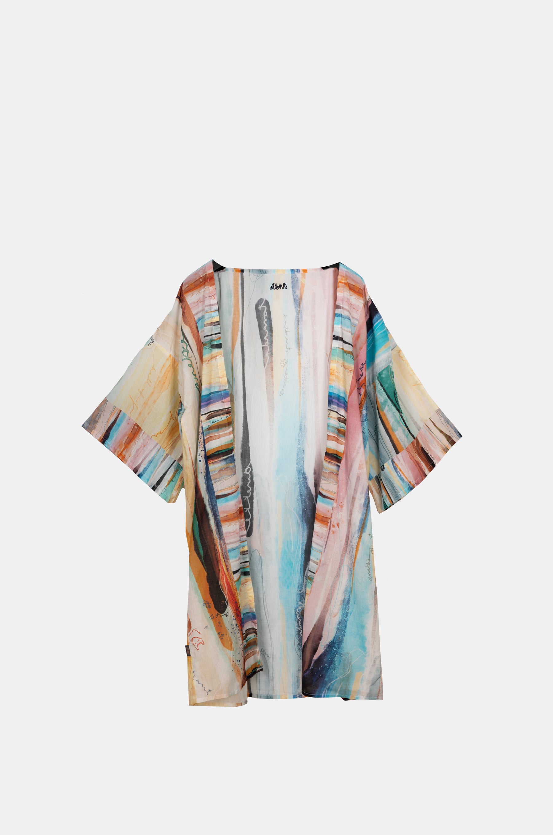 Kimono long imprimé Studio