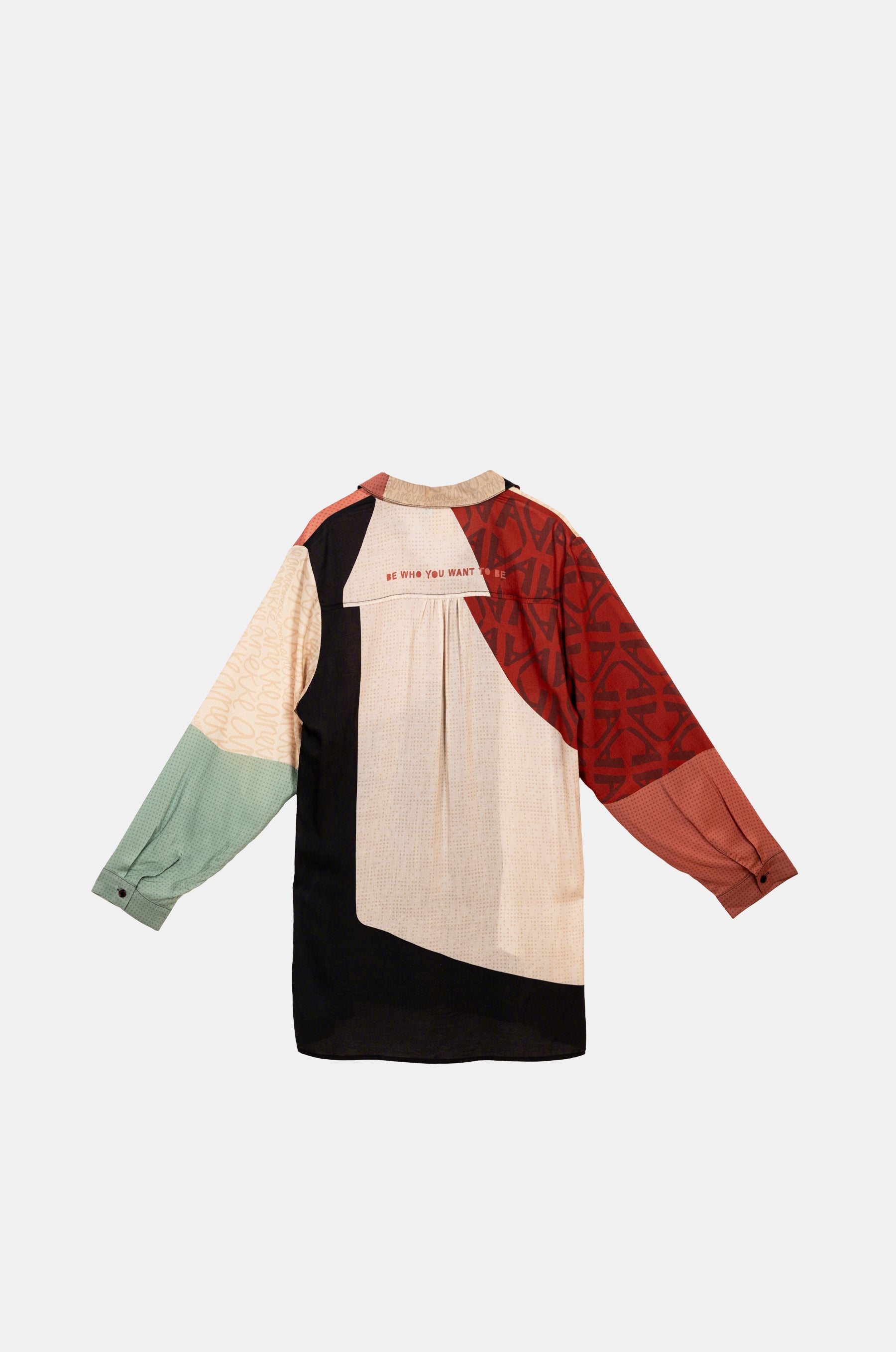 Chemise imprimée multicolore