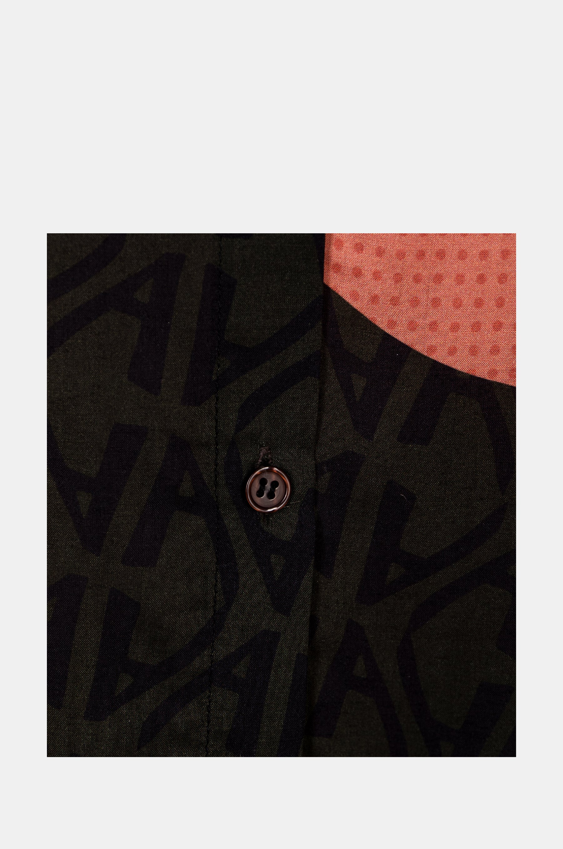 Chemise imprimée multicolore