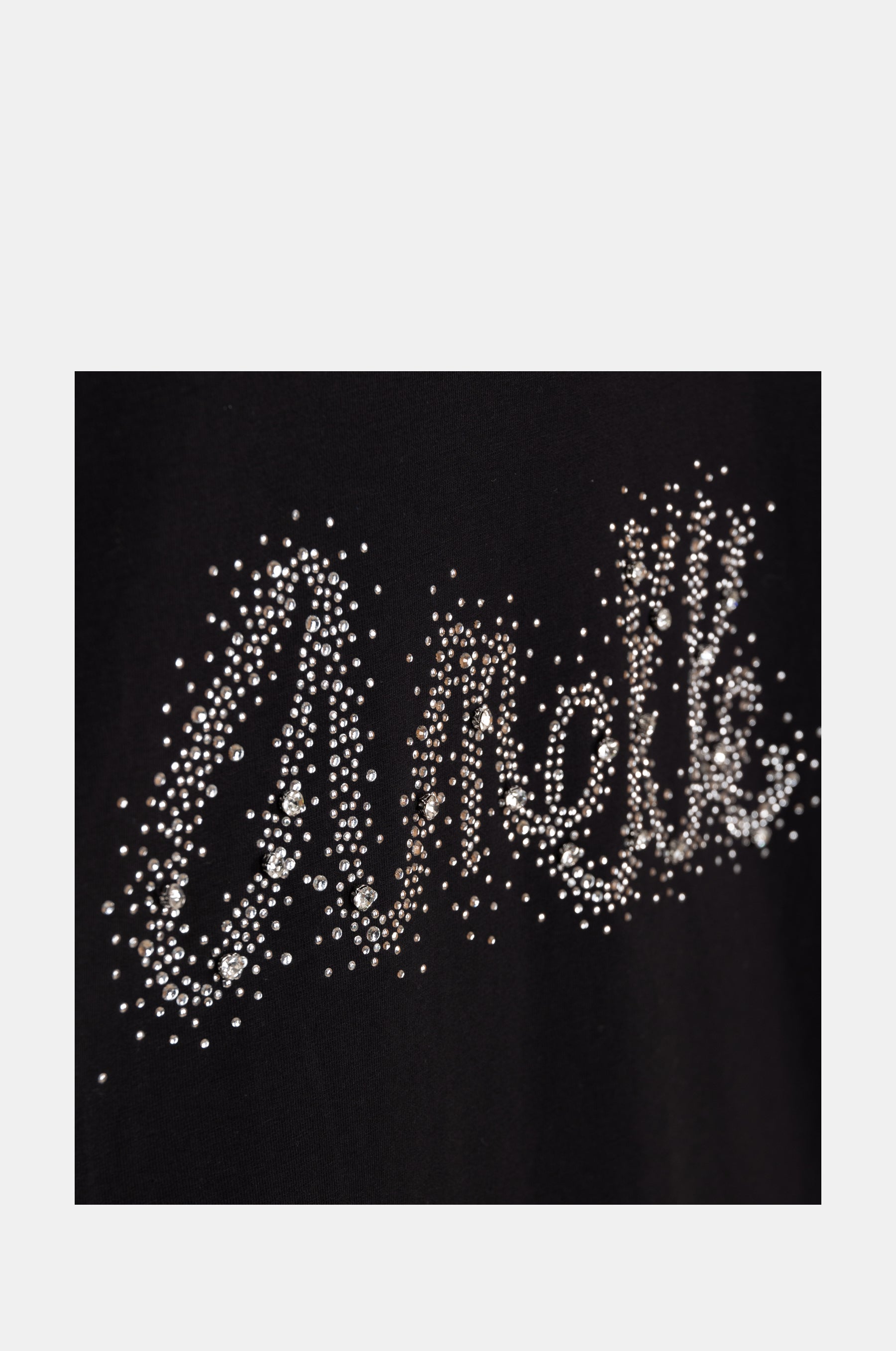 T-shirt noir Anekke